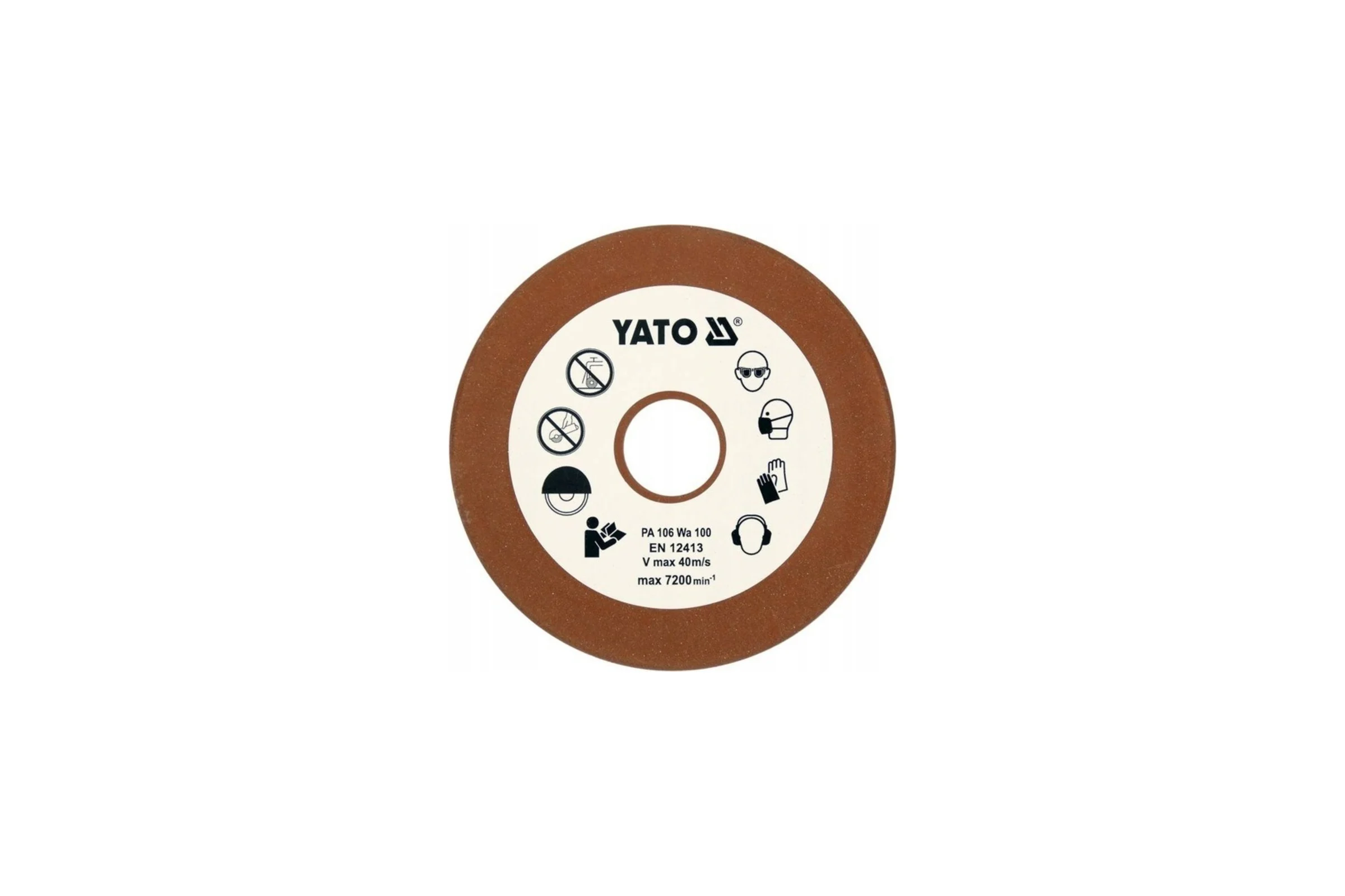 Диск точильный 108 мм для цепей YATO YT-84991