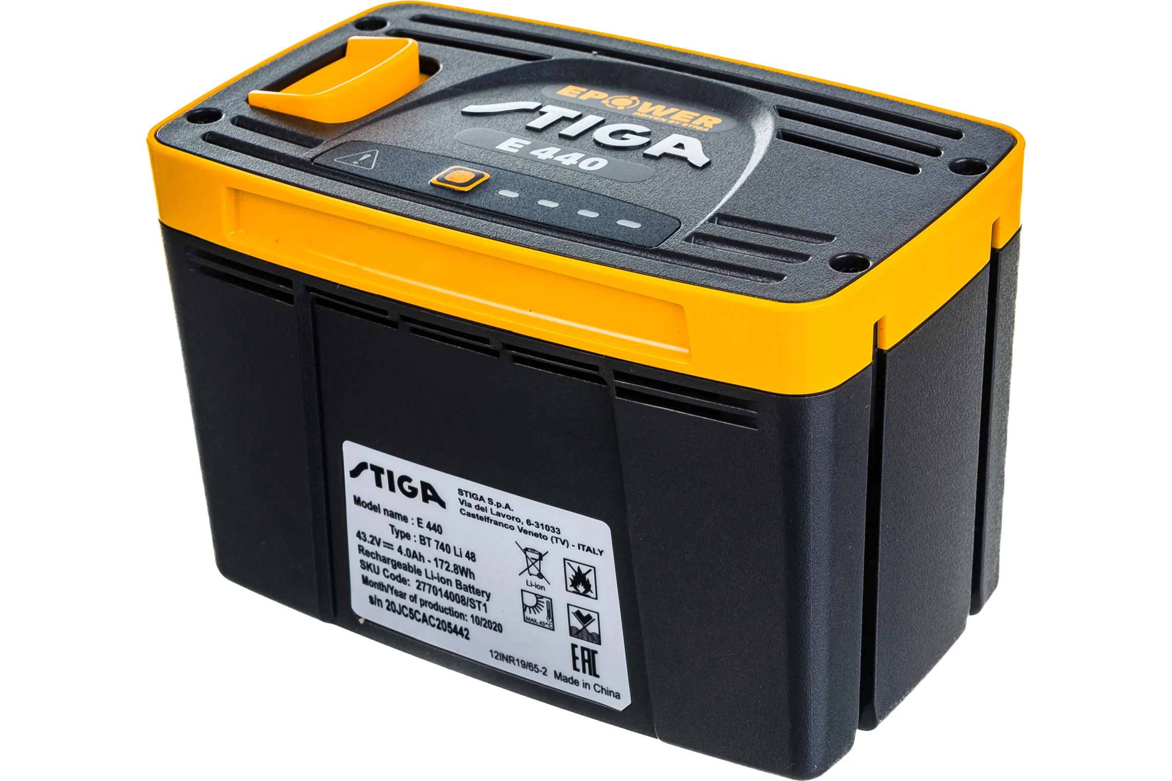 Батарея аккумуляторная E 440 (4.0 Ач; 48 В) STIGA 277014008/ST1
