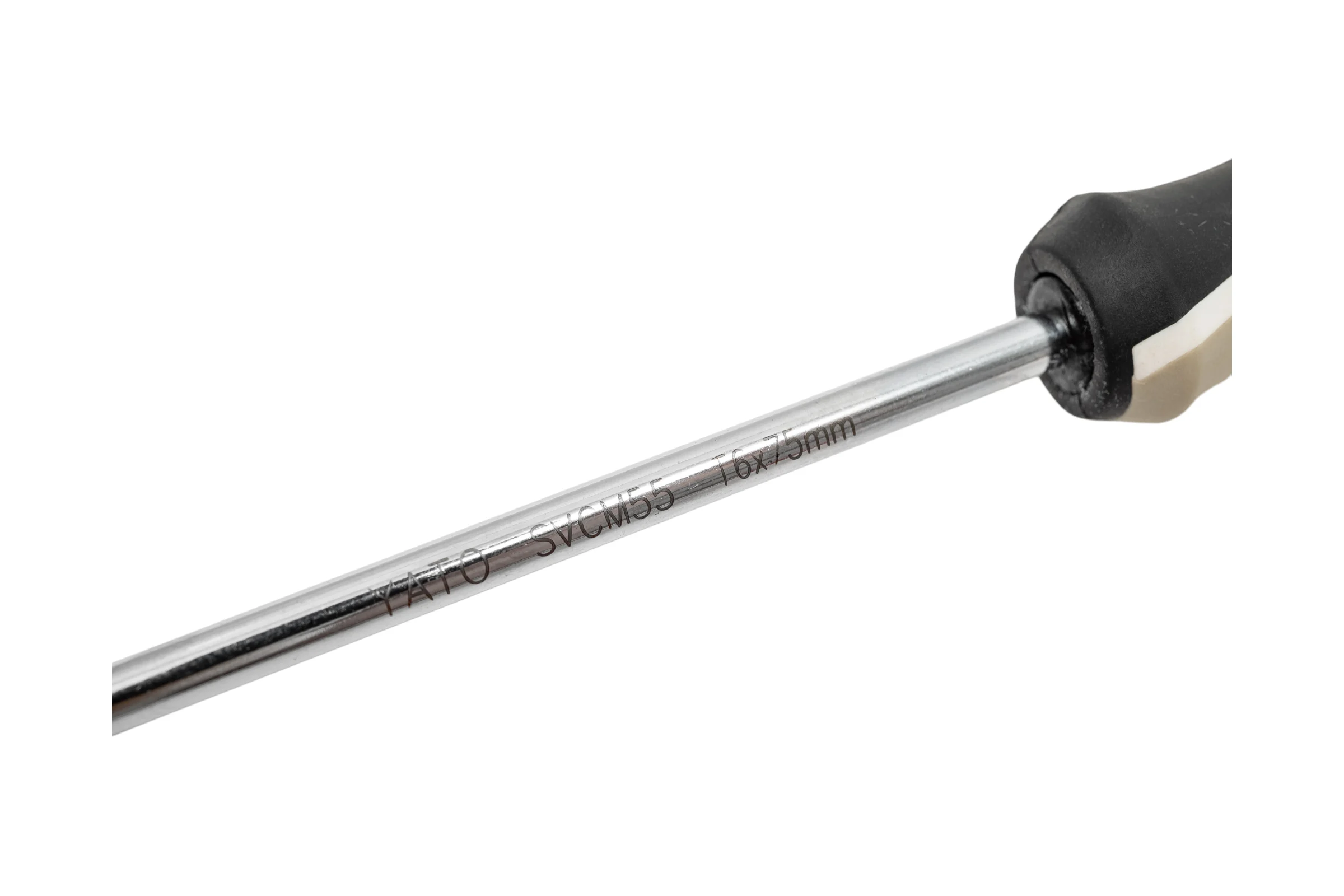 Отвертка YATO TORX Т6 х 75мм SVCM55 резиновая ручка YT-2742
