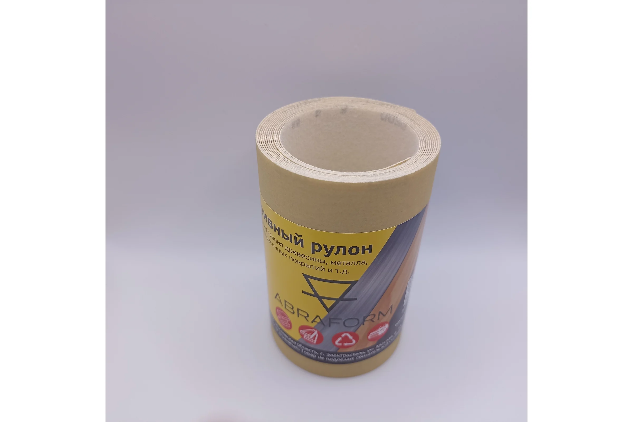 Абразивный рулон ABRAFORM, 115x2500, P600, БУМ afr115-2500-600