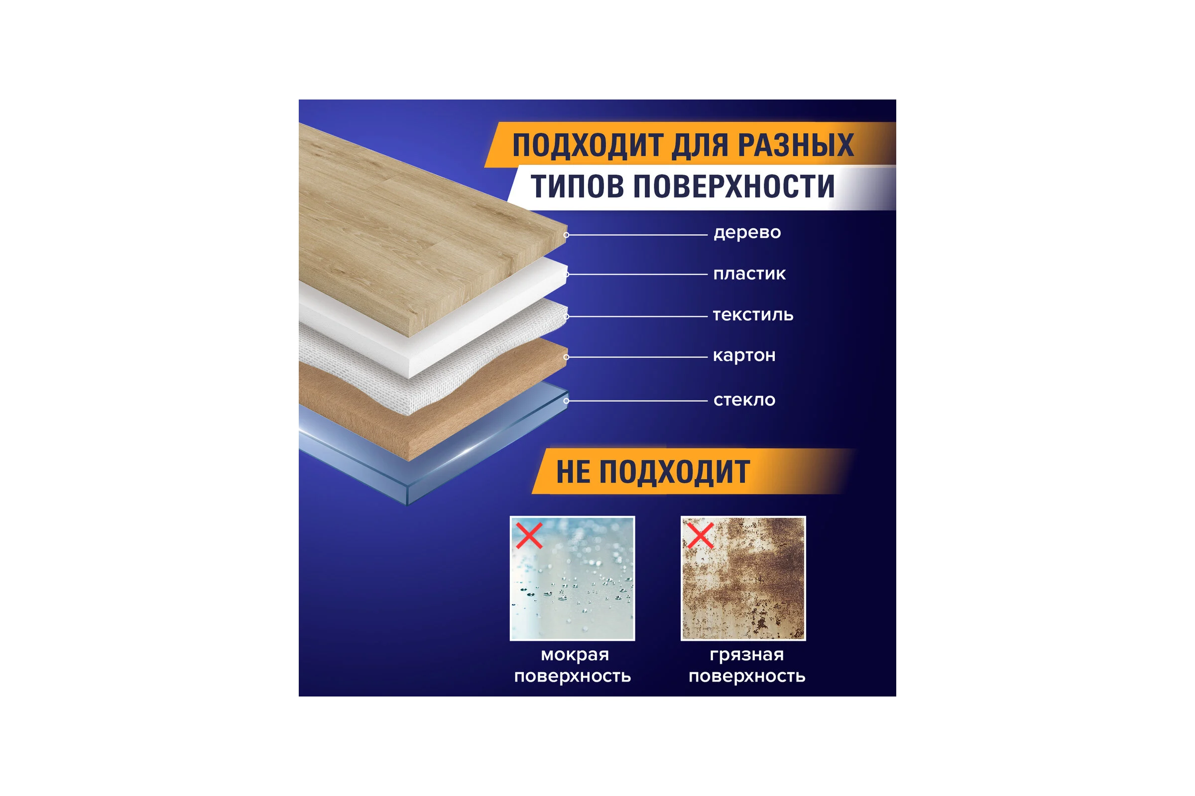 Клейкая двухсторонняя лента BRAUBERG 38 мм х 10 м, тканевая основа 606428