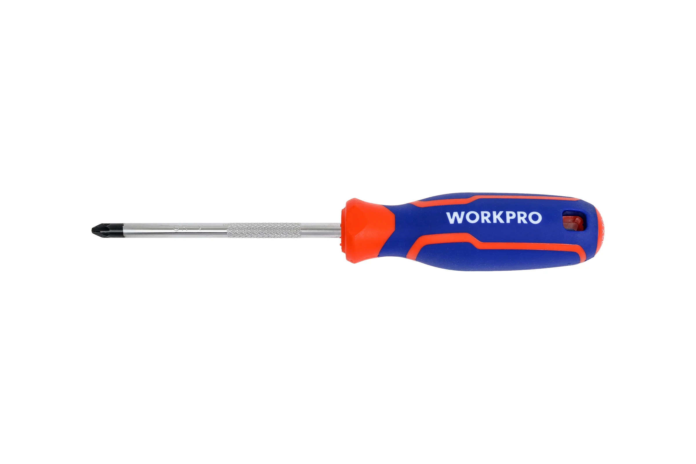 Отвертка с магнитным наконечником WORKPRO PZ2x100мм CR-V WP221037