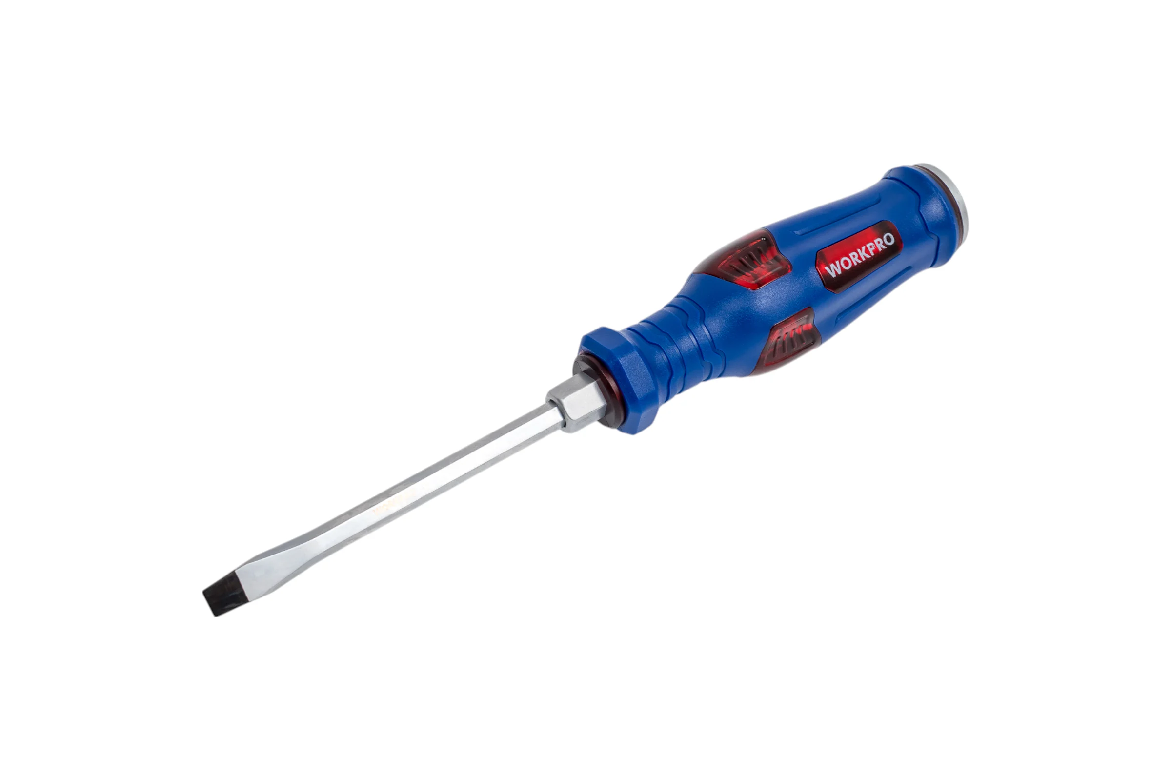 Отвертка ударная шлицевая WORKPRO SL6.5x100mm WP221202