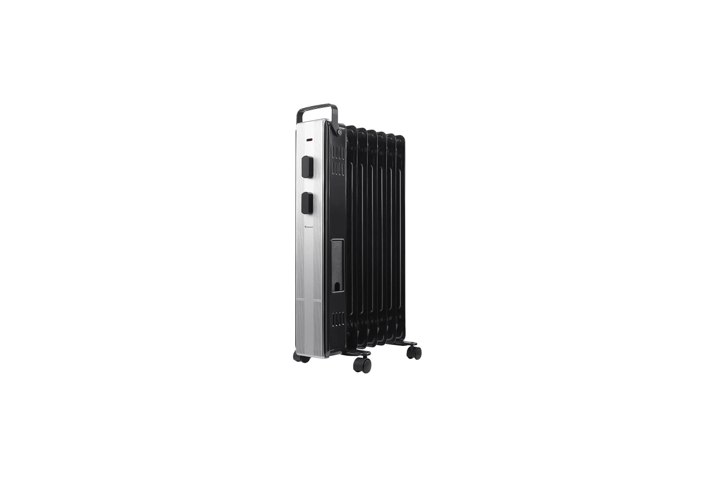Масляный обогреватель OBSIDIAN BS-OH2000A черный 43805