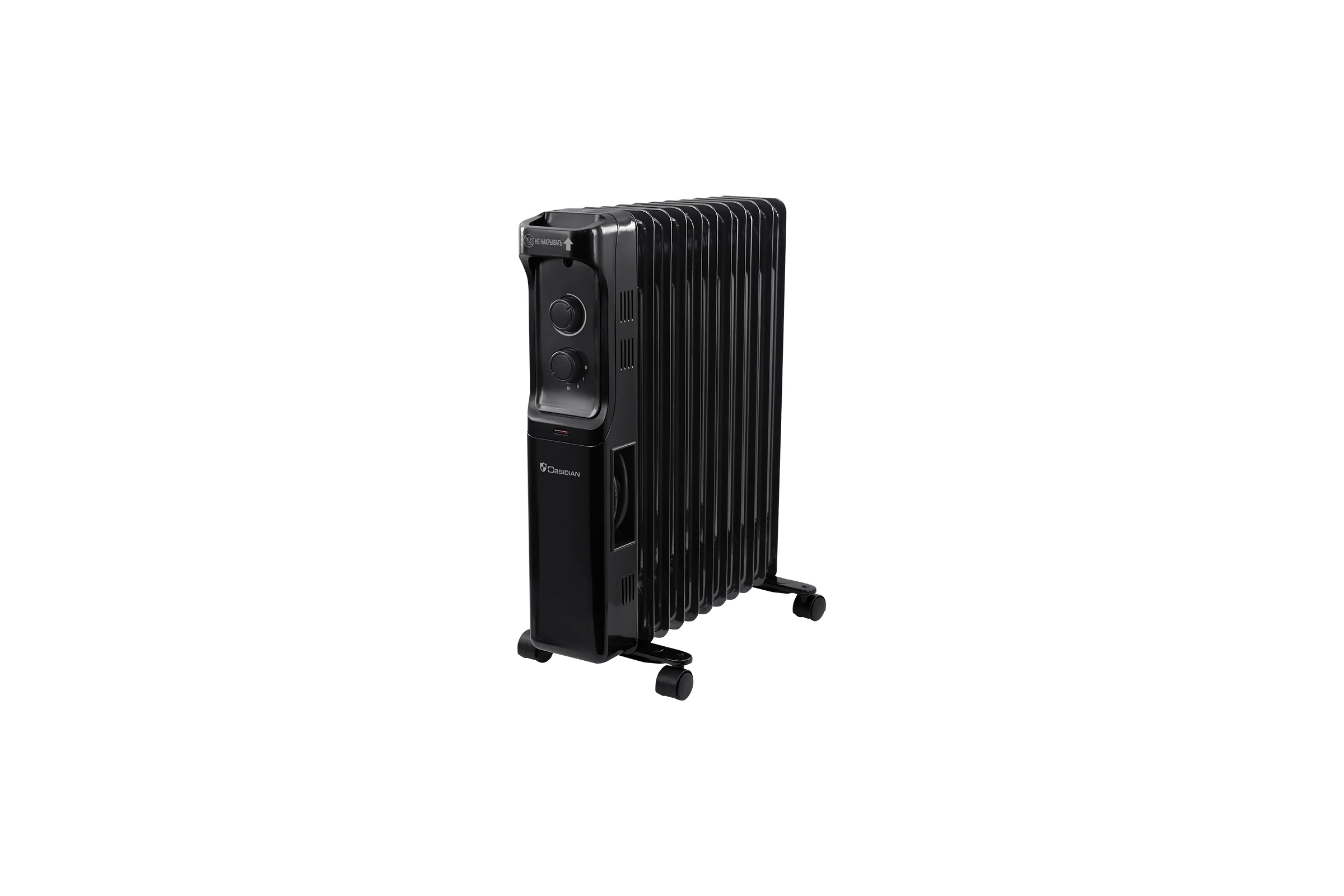 Масляный обогреватель OBSIDIAN BS-OH2001C черный 43800