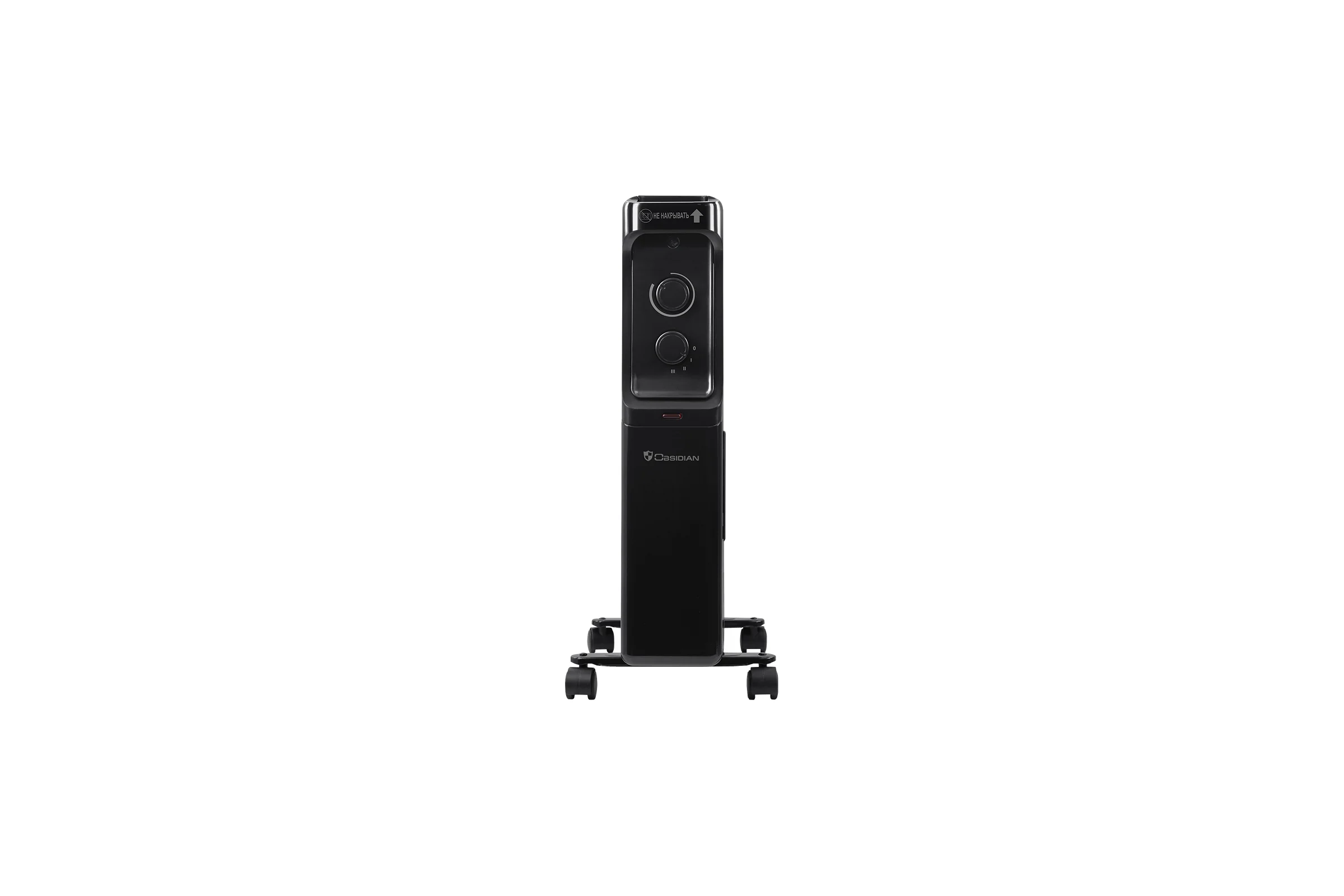 Масляный обогреватель OBSIDIAN BS-OH2001C черный 43800