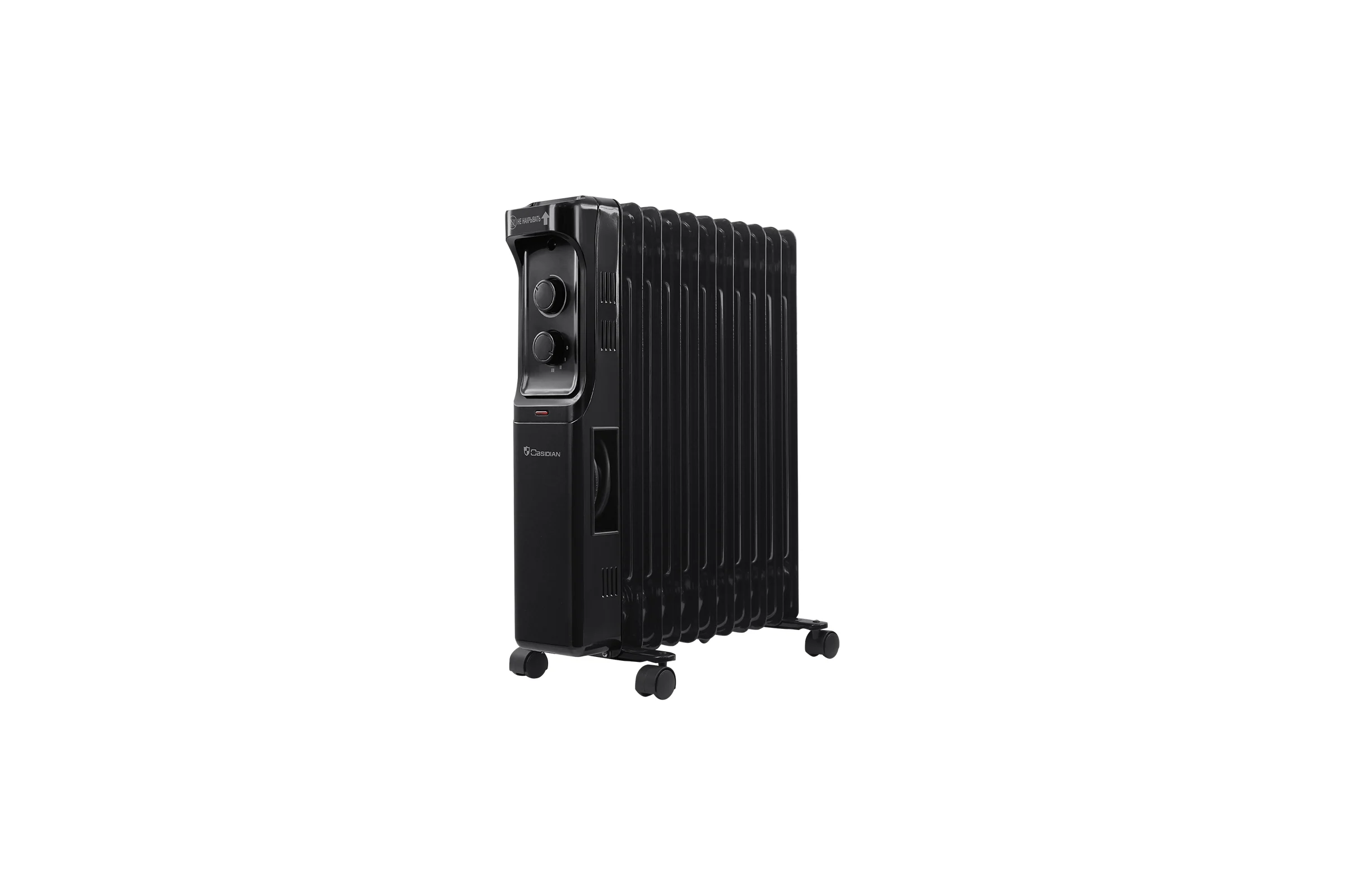 Масляный обогреватель OBSIDIAN BS-OH2001C черный 43800