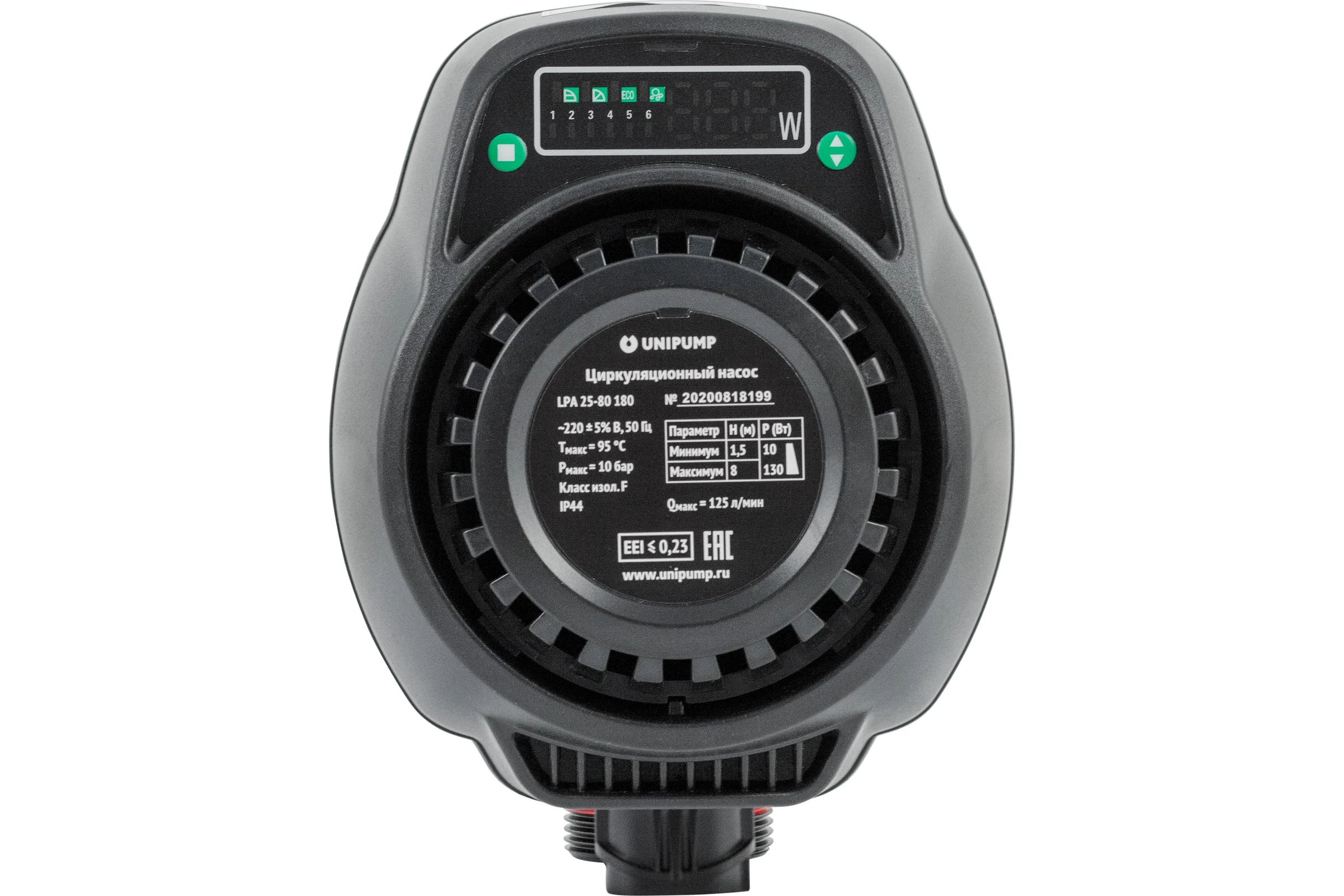 Циркуляционный насос отопления UNIPUMP LPA 32-80 37208