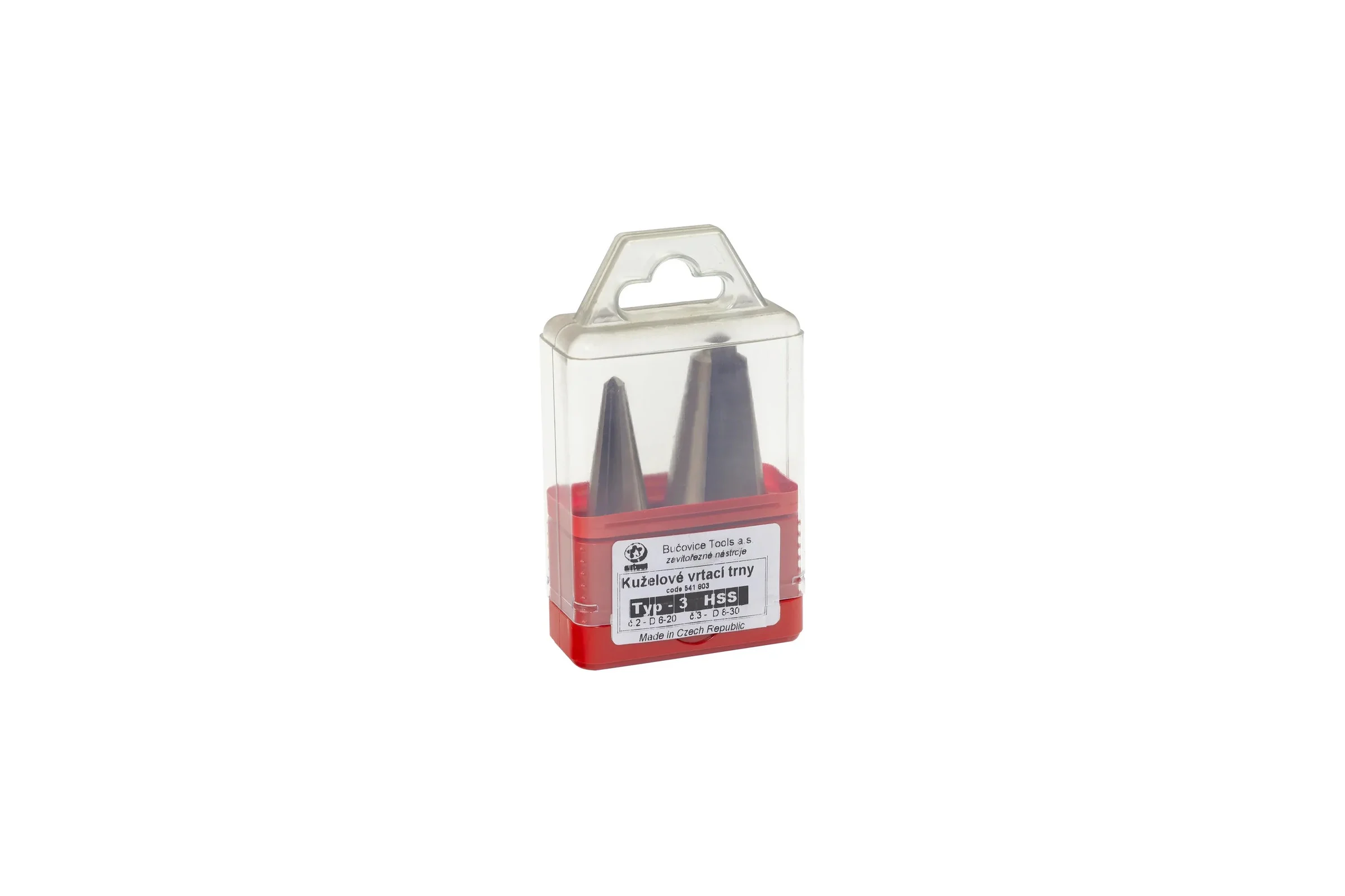 Набор конусных сверл (2 шт; 6-20/16-30 мм; HSS) Bucovice Tools 541803