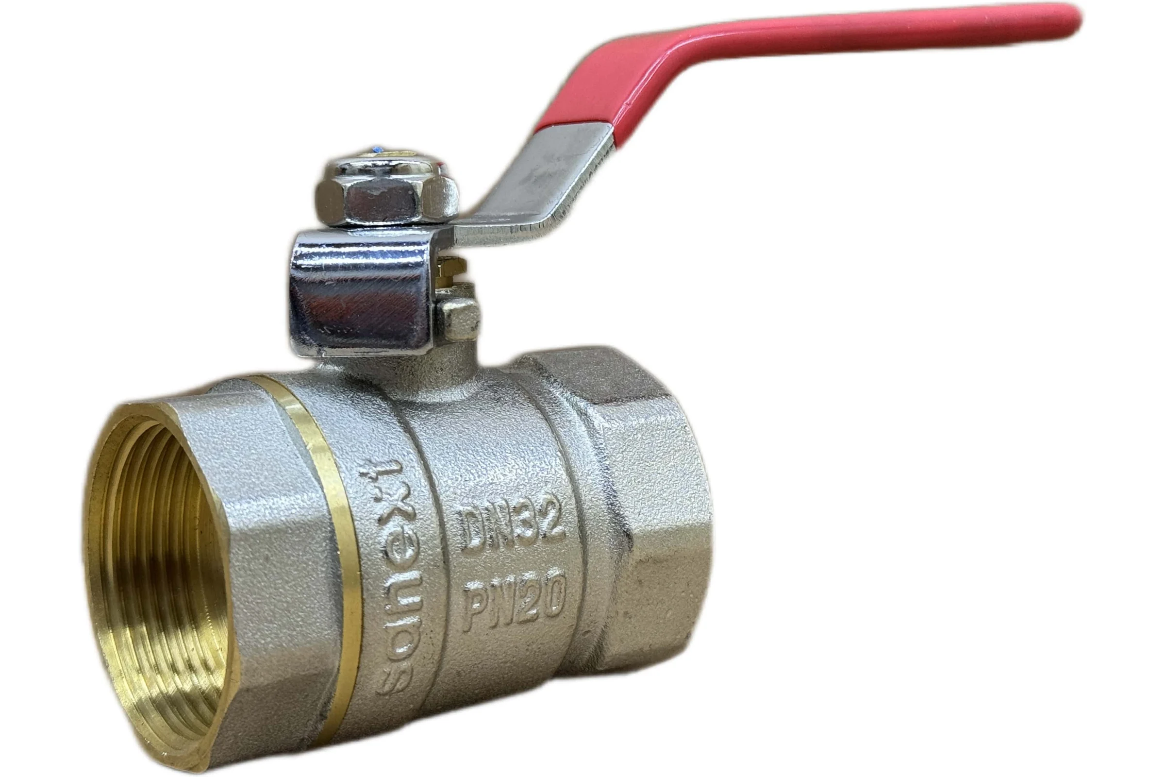 Шаровый кран SANEXT ГОСТ, PN40, Ду 40, ВР 1 1/2" рычаг 8755