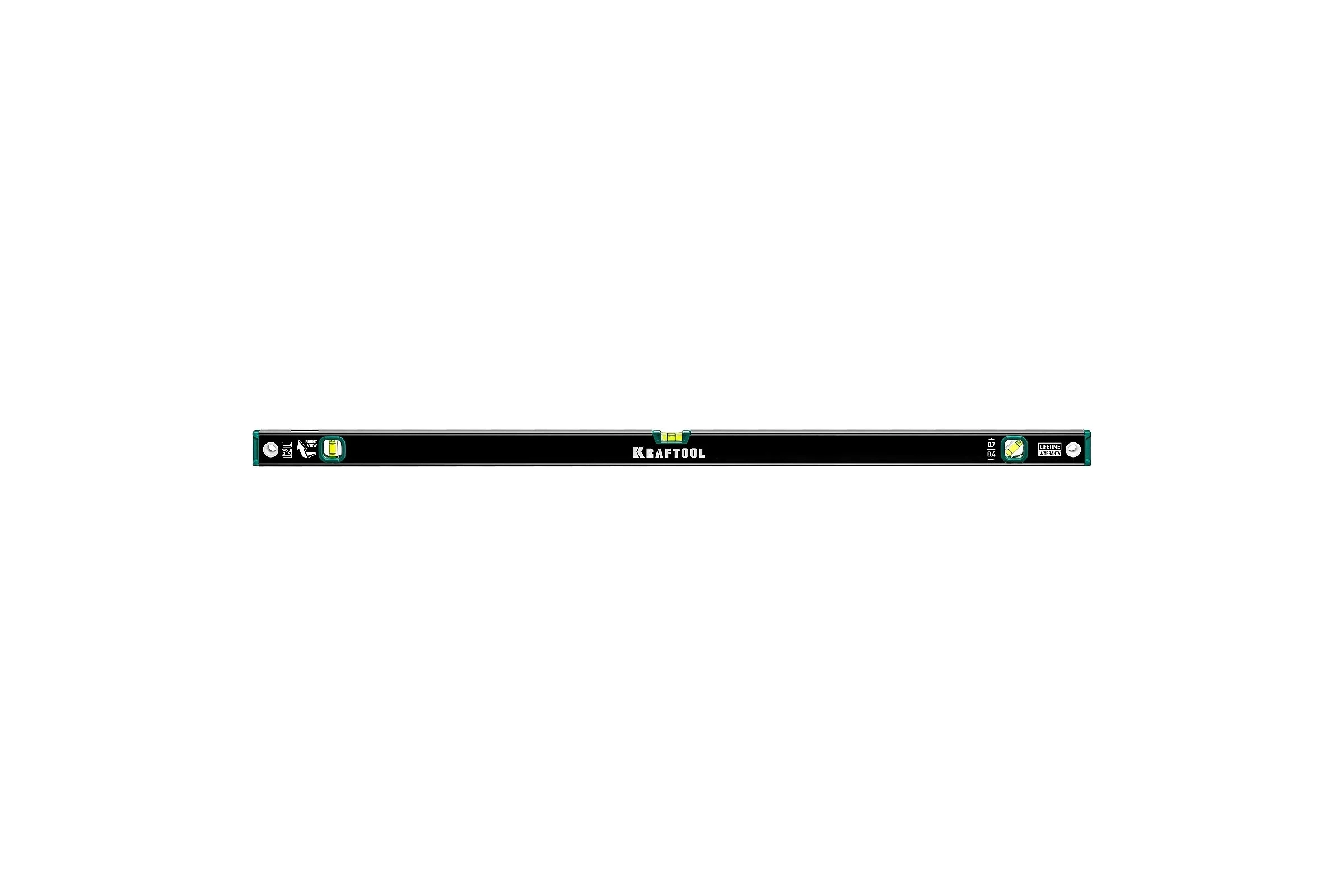 Уровень KRAFTOOL с зеркальным глазком, 1200 мм 34781-120