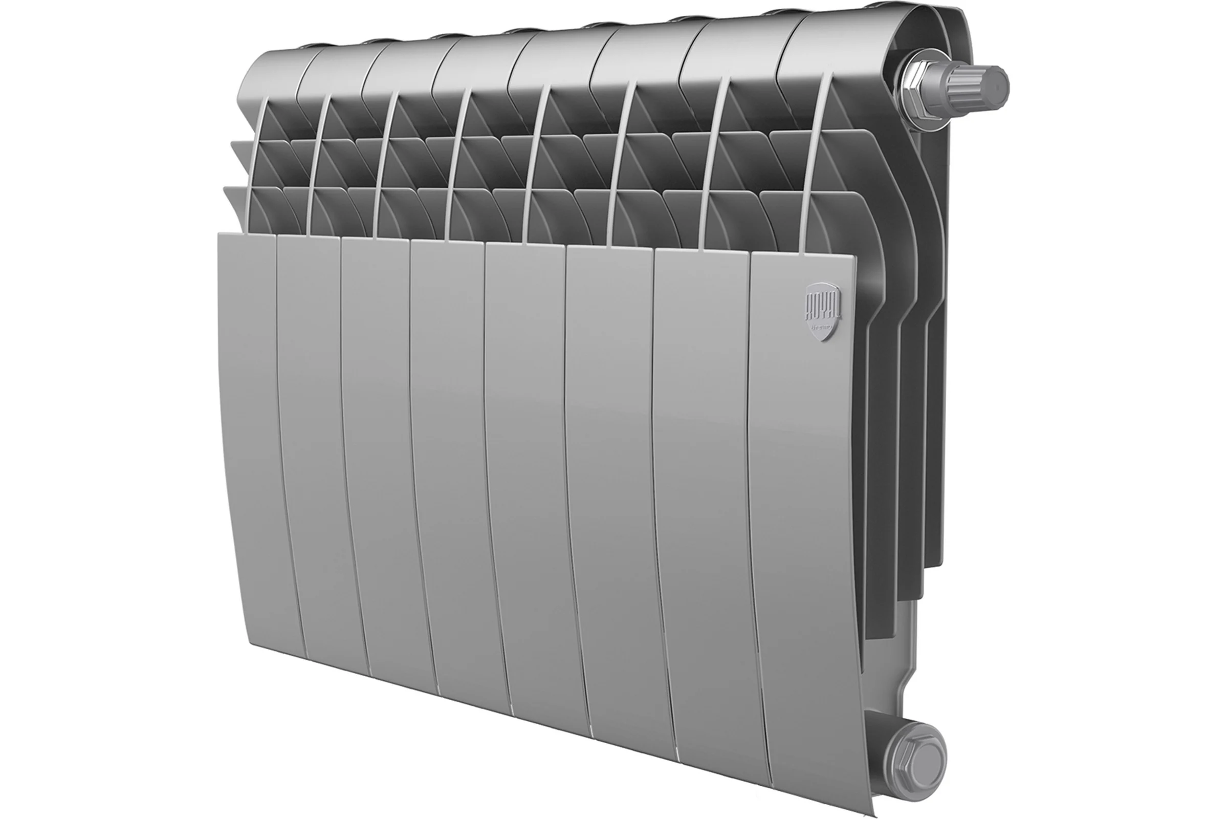 Радиатор ROYAL THERMO BiLiner 350 Silver Satin VR80 - 8 секц. НС-1506301