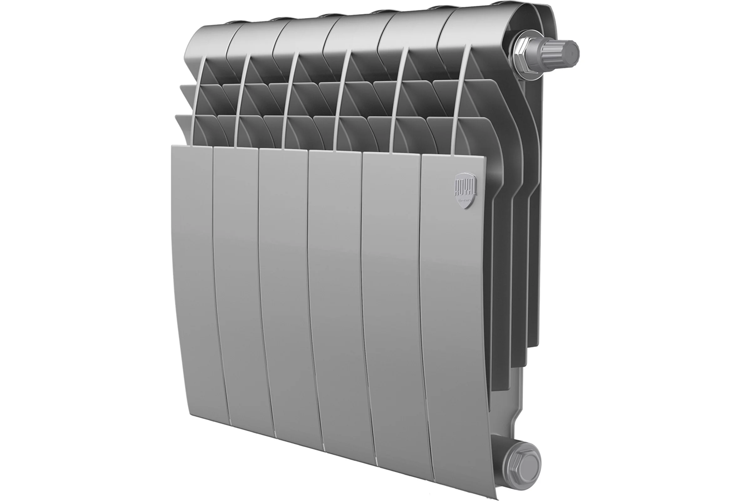 Радиатор ROYAL THERMO BiLiner 350 Silver Satin VR80 - 6 секц. НС-1506300