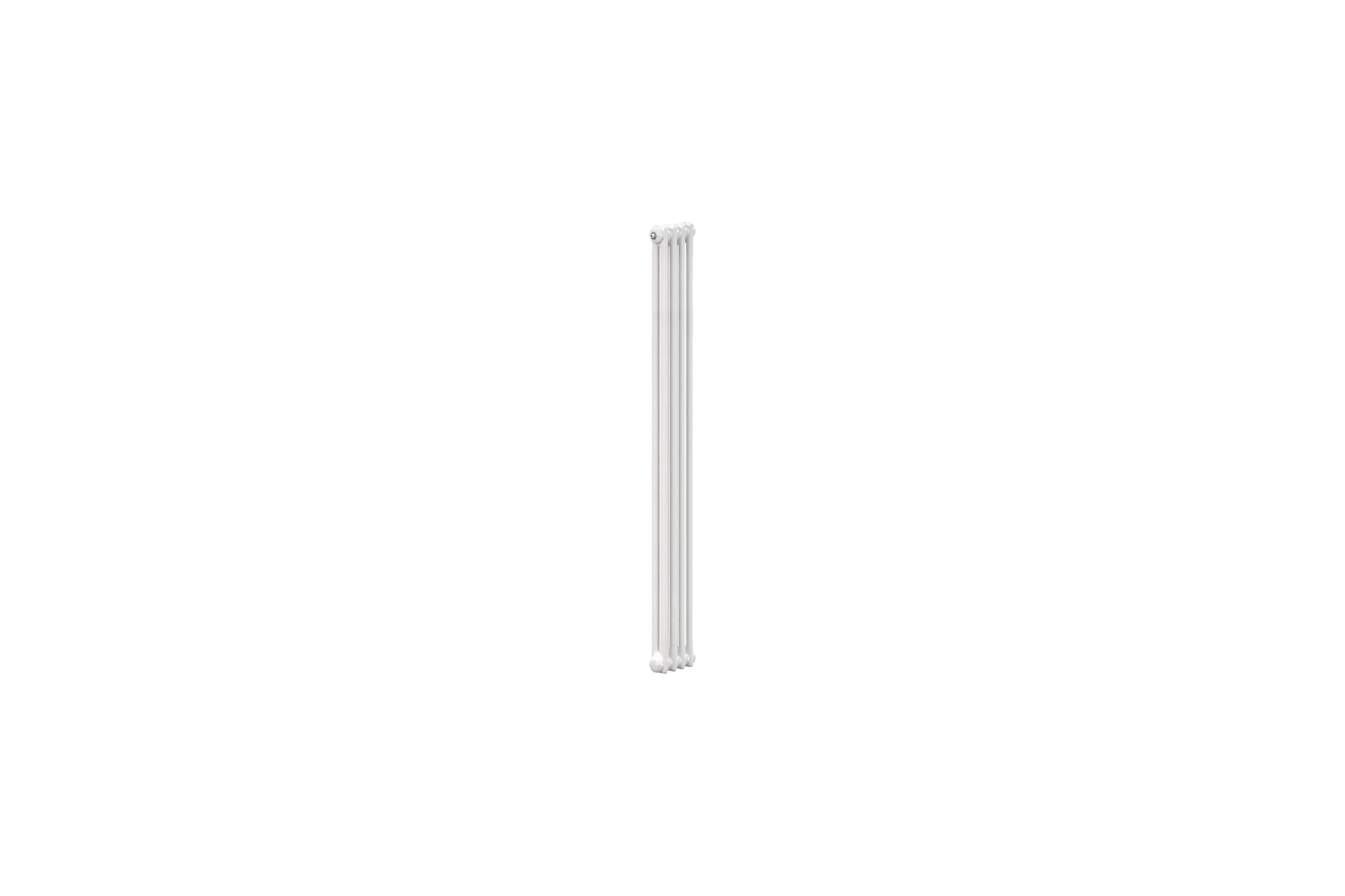 Трубчатый радиатор Zehnder Charleston 2180/04/№1270/RAL 9016, 3/4