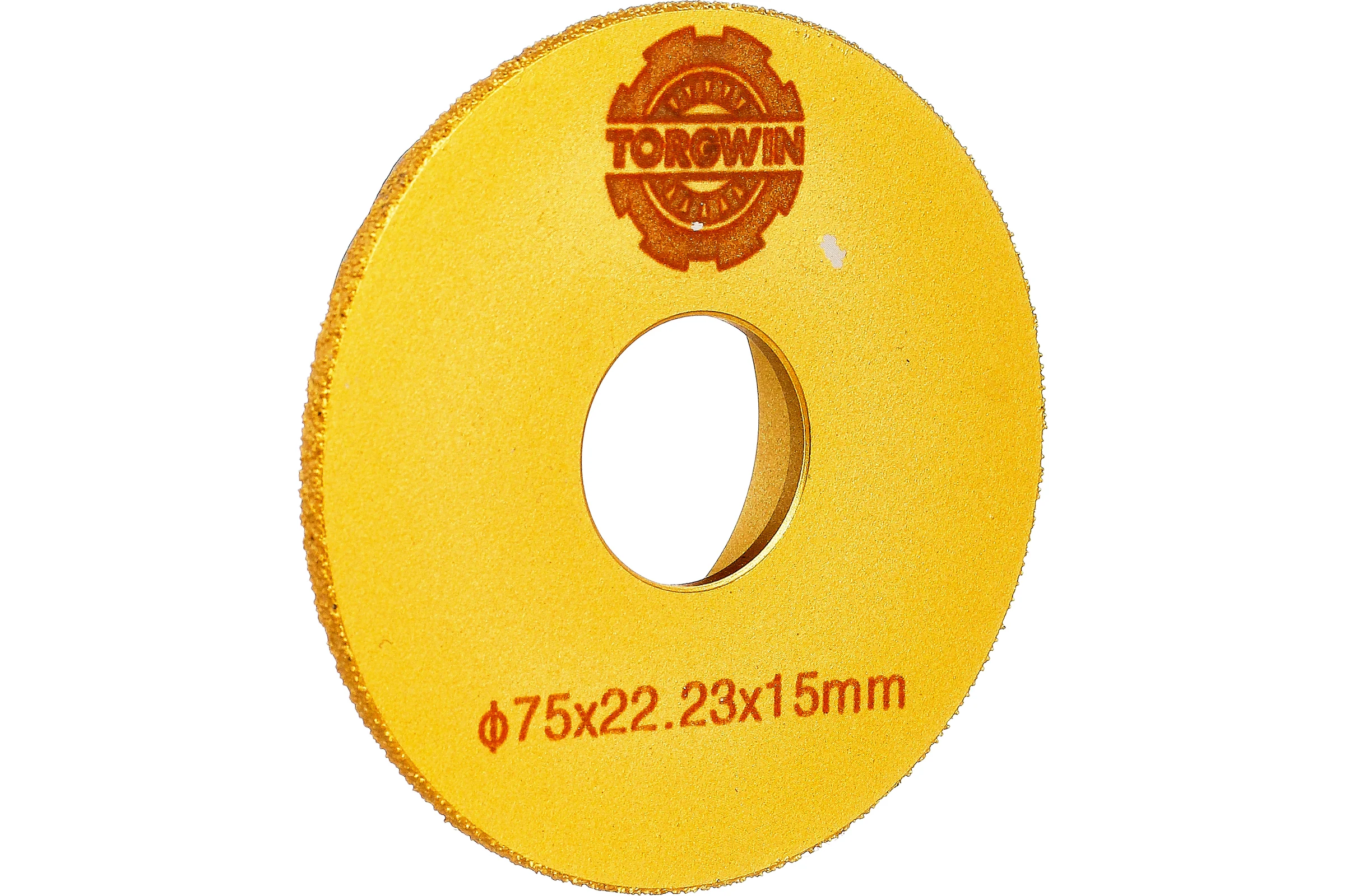 Фреза алмазная кромочная по камню 75х22.2х15 мм TORGWIN T1104866