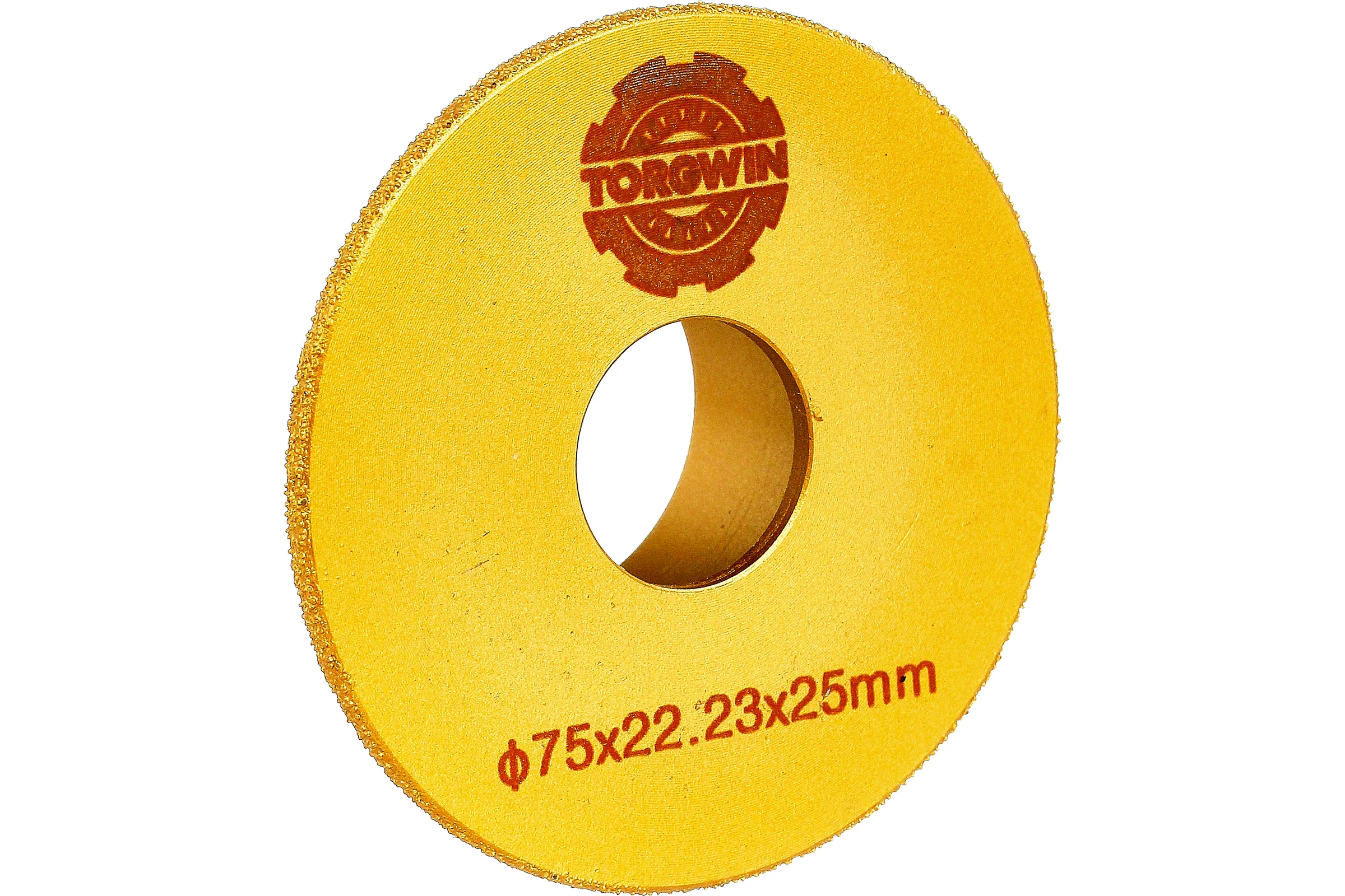 Фреза алмазная кромочная по камню 75х22.2х25 мм TORGWIN T1203821