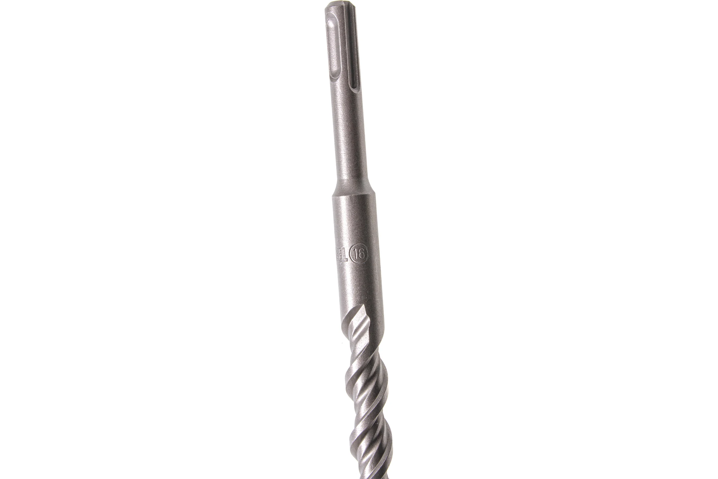 Бур по бетону, двойная спираль, Cobalt W-tip (16x600 мм; SDS PLUS) Denzel 705042