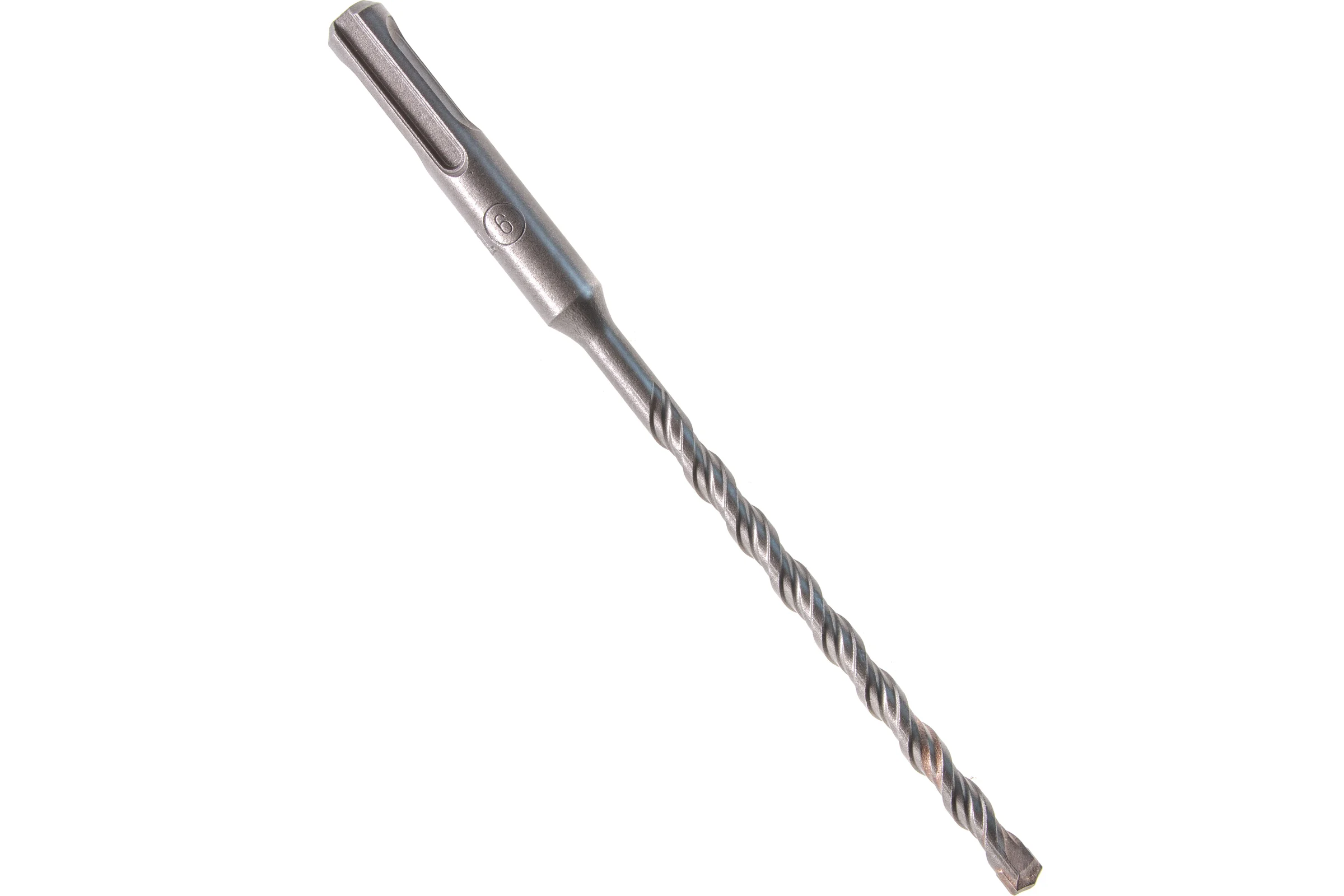 Бур по бетону, двойная спираль, Cobalt W-tip (6x160 мм; SDS PLUS) Denzel 705006
