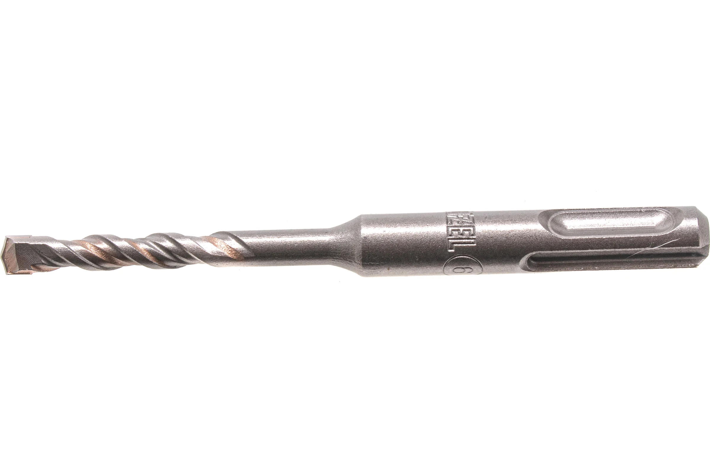 Бур по бетону, двойная спираль, Cobalt W-tip (6x110 мм; SDS PLUS) Denzel 705005