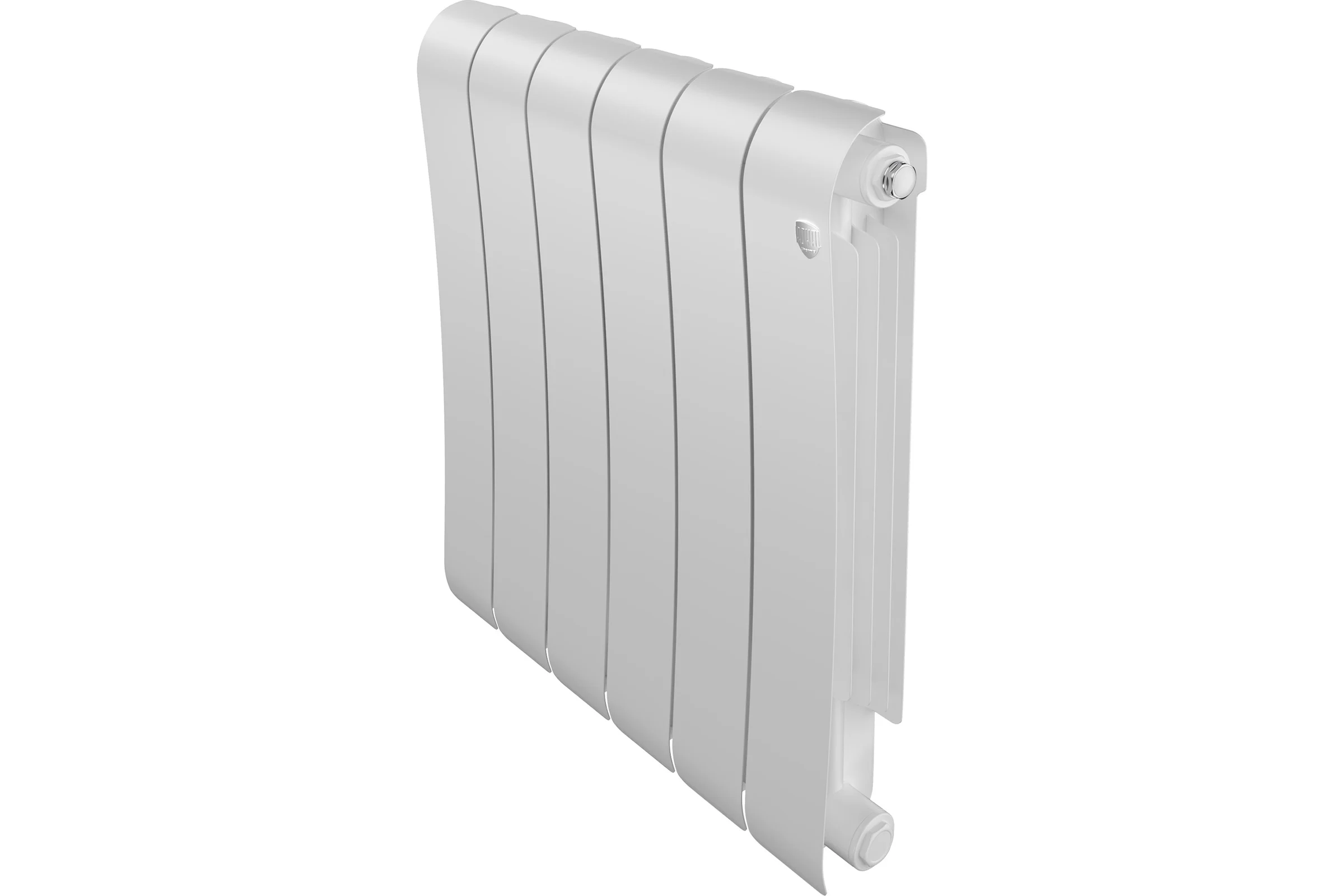Радиатор биметаллический Royal Thermo Infinity 500 Bianco Traffico 6 секций НС-1629998