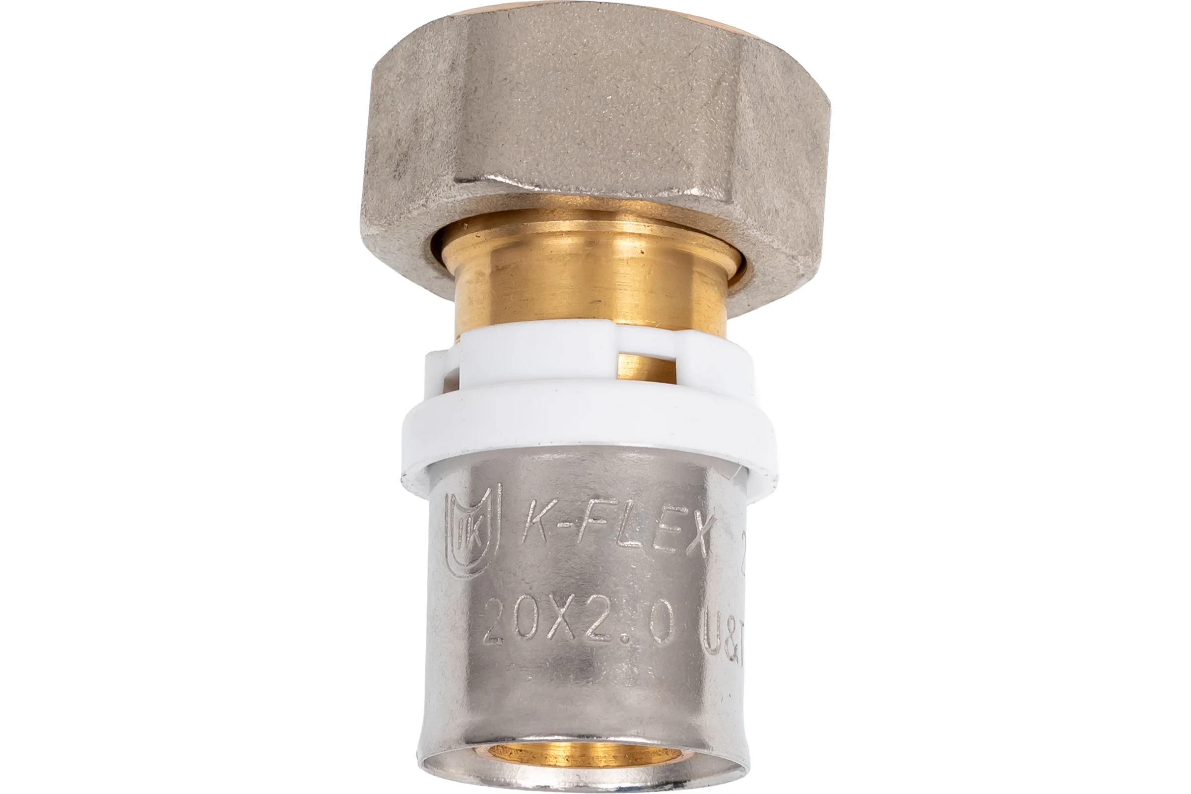 Муфта с накидной гайкой пресс-фитинг K-FLEX SOLID 20x3/4" 86MLAE1A020700C