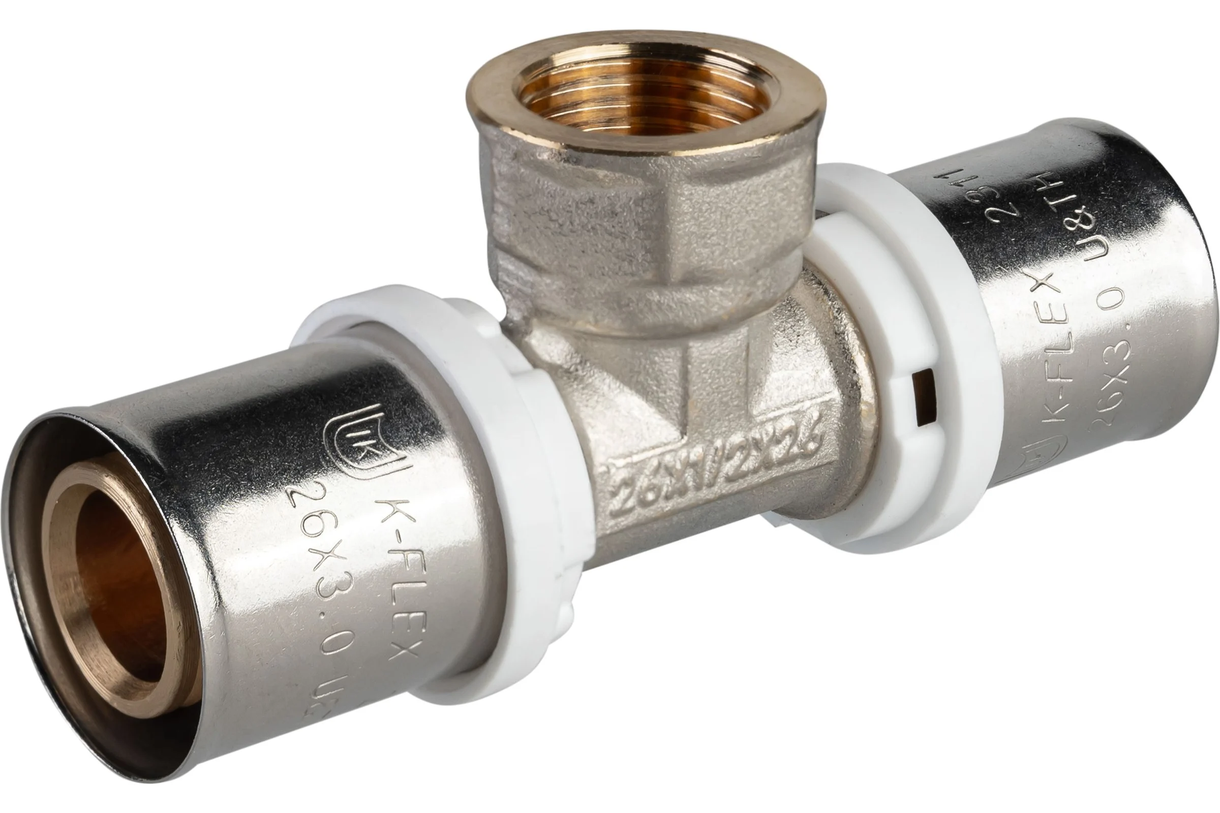 Тройник пресс-фитинг K-FLEX SOLID BP 20x3/4" 86MLAM1A020700C