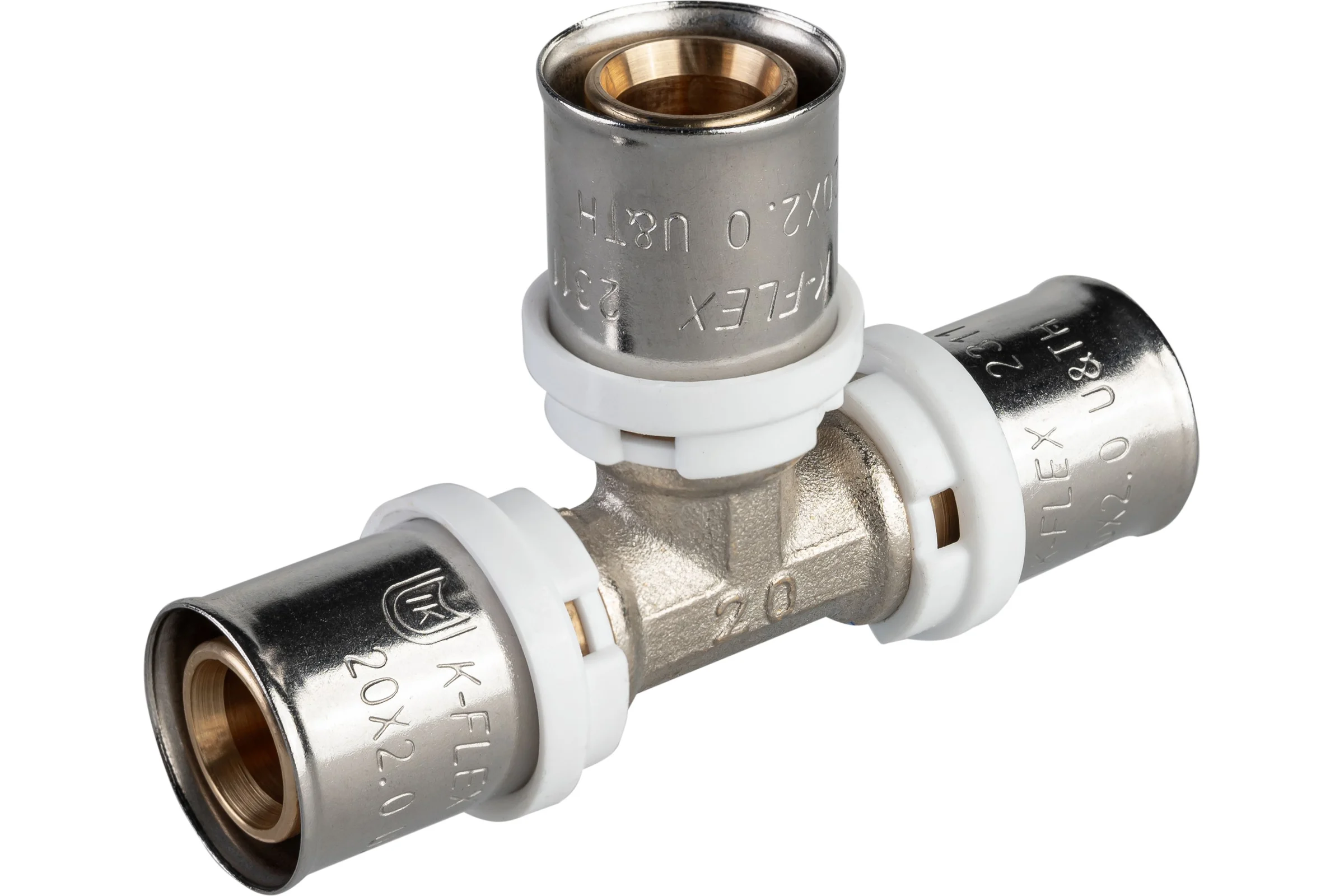 Тройник равносторонний пресс-фитинг K-FLEX SOLID 32 мм 86MLAJ1A040000C
