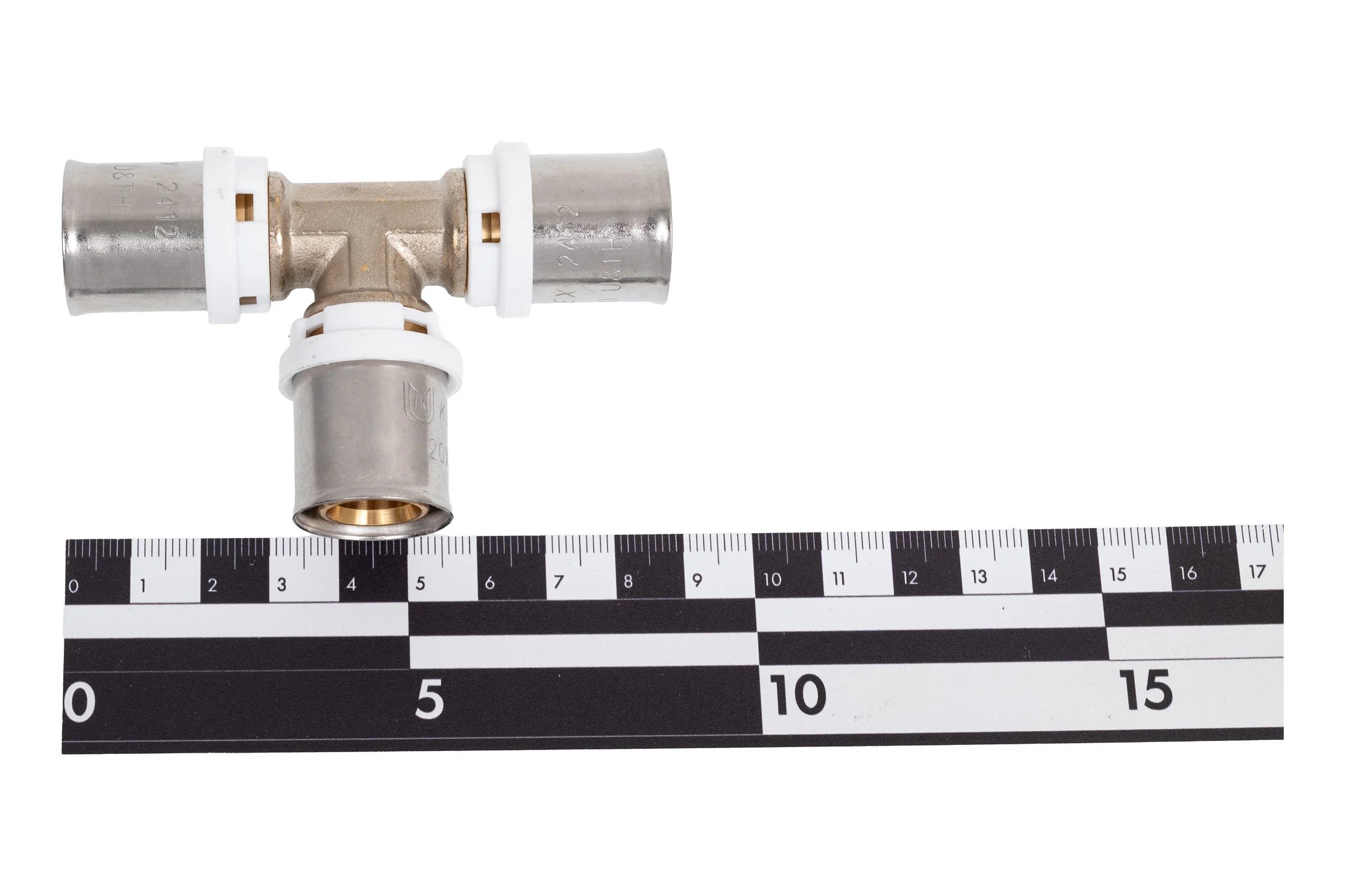 Тройник равносторонний пресс-фитинг K-FLEX SOLID 20 мм 86MLAJ1A020000C