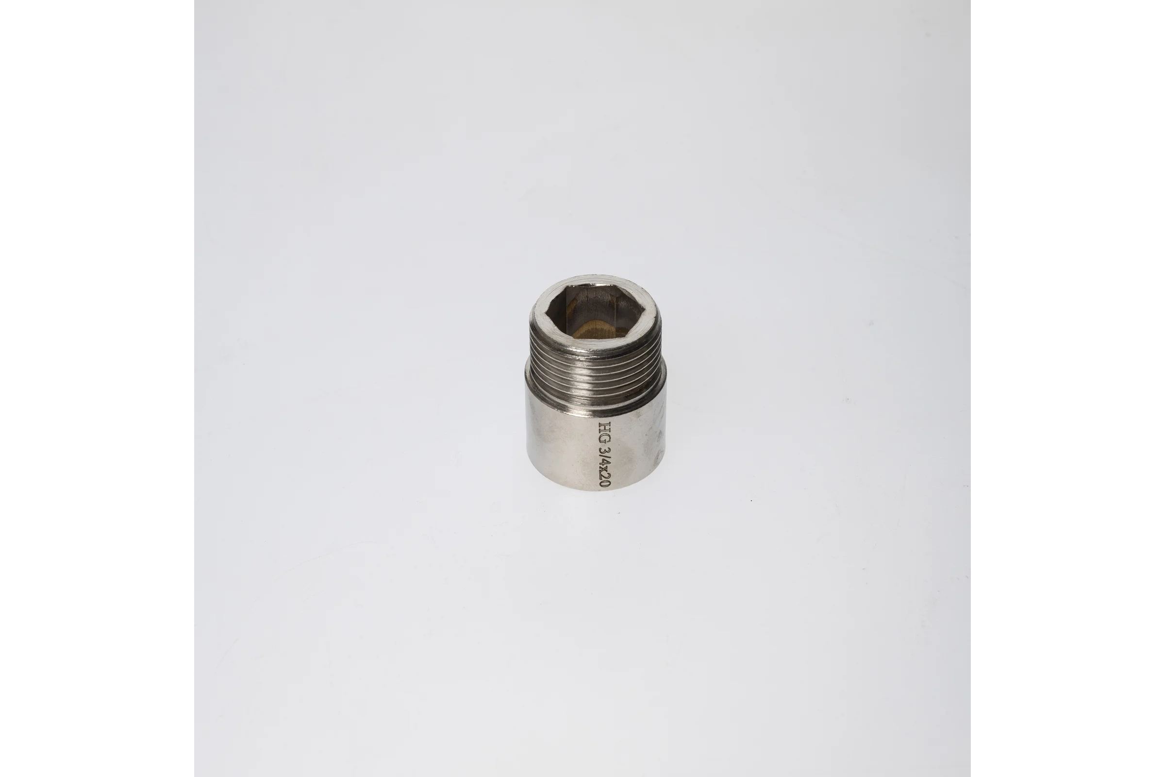 Гайка удлинительная HG S17 НР/ВР 3/4" x 20 мм, никель 1898824