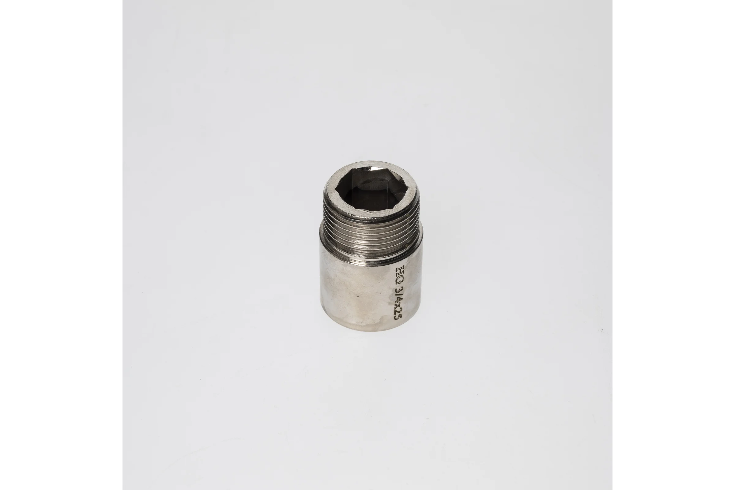 Гайка удлинительная HG S17 НР/ВР 3/4" x 25 мм, никель 1898848