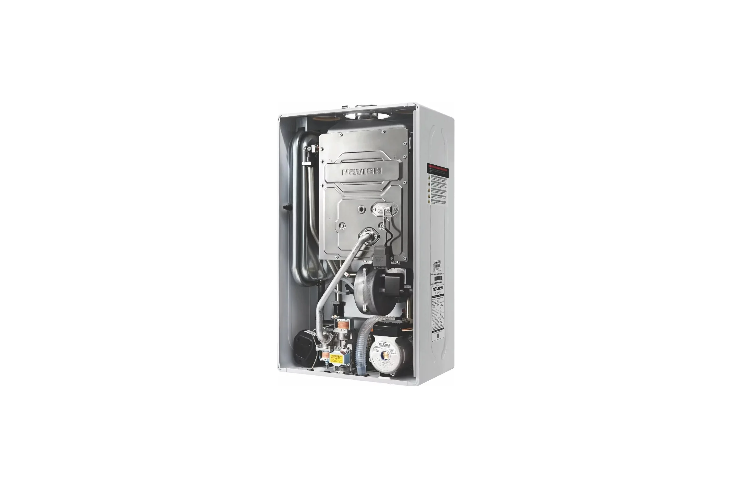 Газовый котел Navien Deluxe S-16k, закрытая камера, двухконтурный, 16 квт, коаксиальный НС-1205496