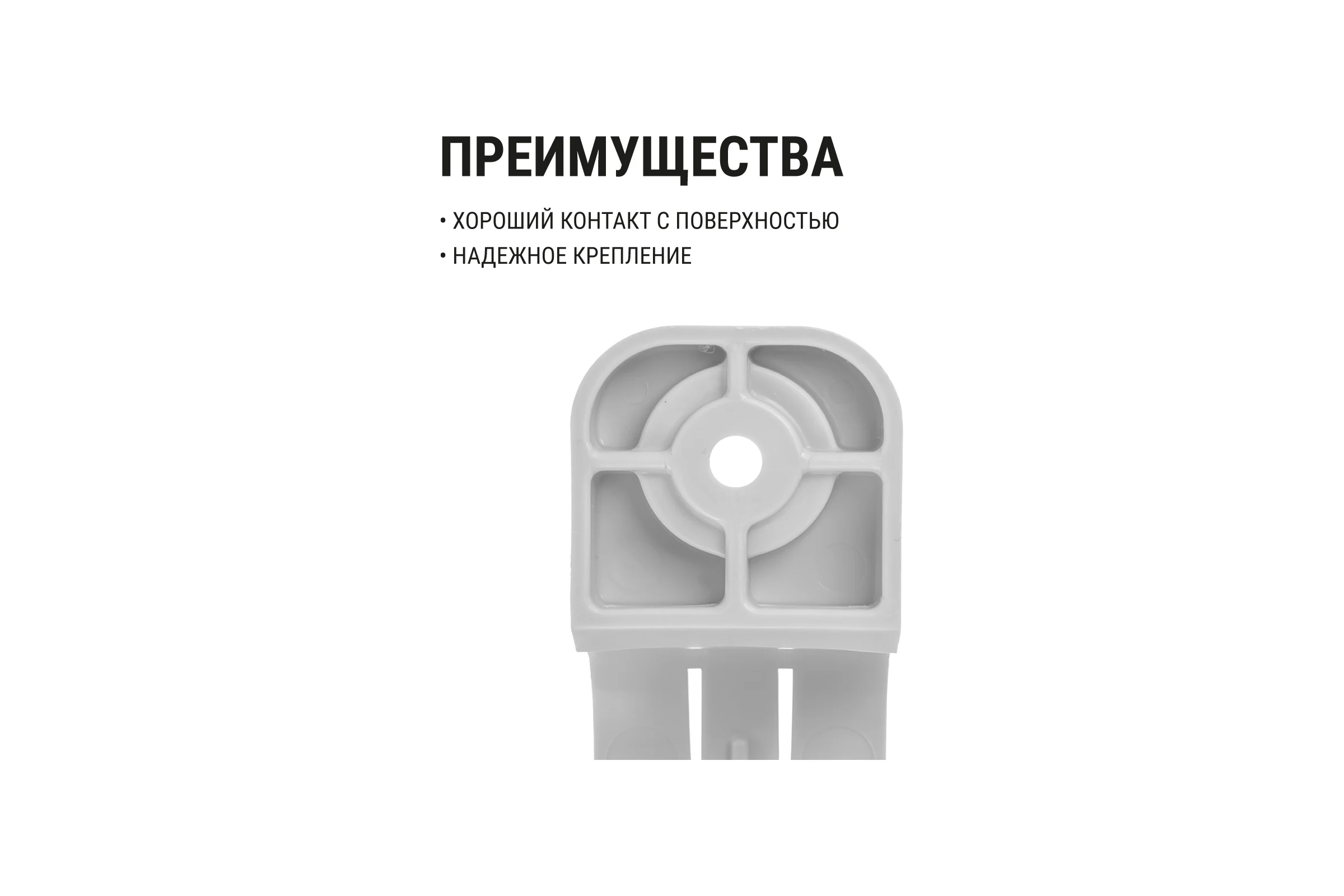Крепеж-скоба для трубы TDM ELECTRIC 20 мм, односторонняя, для прямого монтажа, серая, 50 шт. TDM ELECTRIC SQ0405-6002