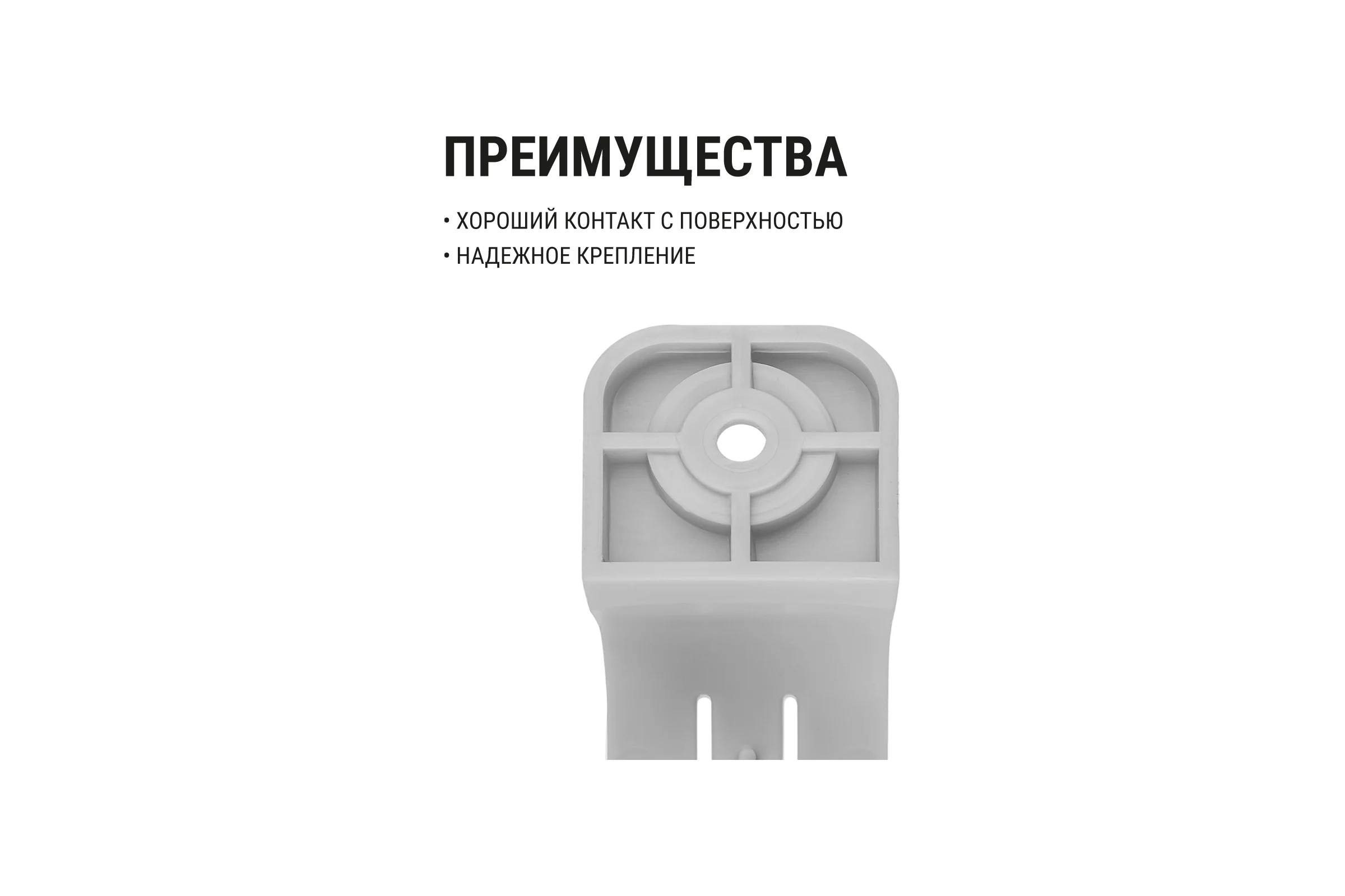 Крепеж-скоба для трубы TDM ELECTRIC 25 мм, односторонняя, для прямого монтажа, серая, 50 шт. TDM ELECTRIC SQ0405-6003