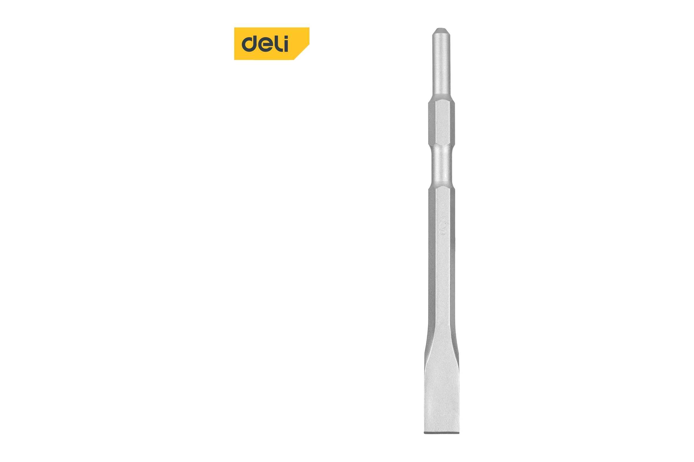 Долото плоское HEX17 DH-HBZ25280-E1 (17x280x25 мм, сталь 40Cr) DELI 165458