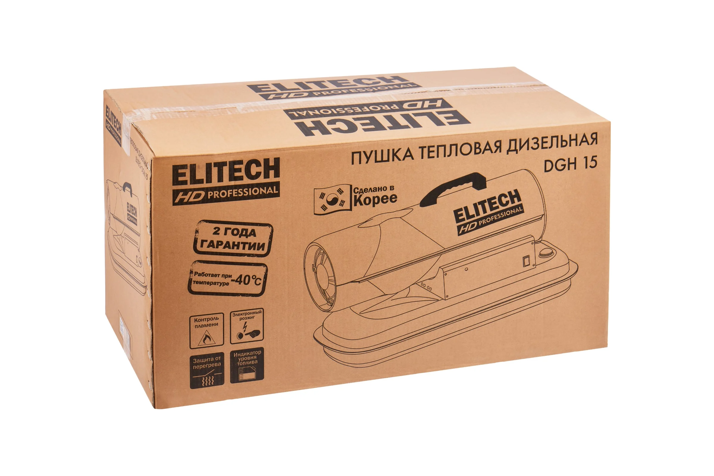 Пушка тепловая дизельная Elitech DGH 15 HD 208276