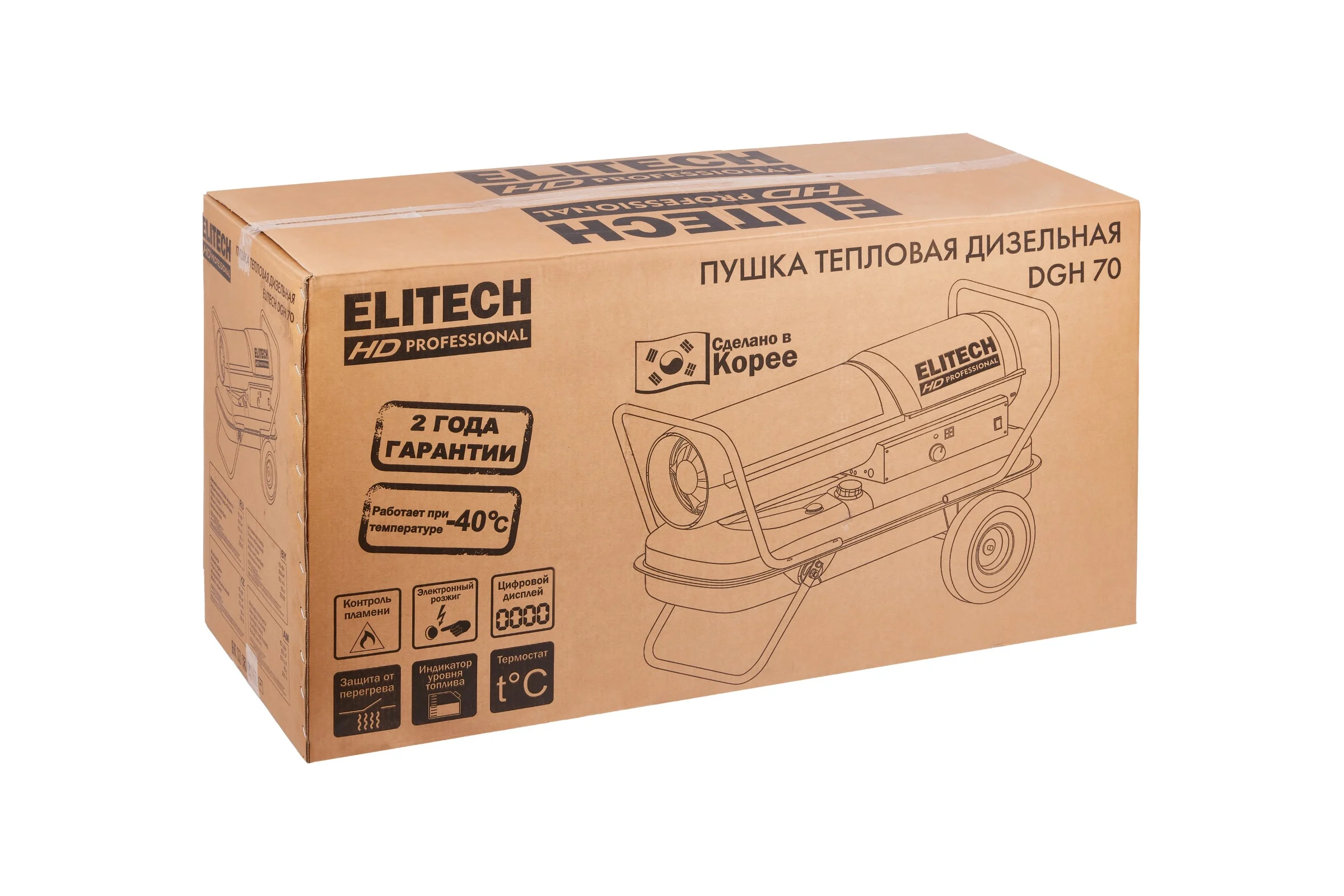 Пушка тепловая дизельная Elitech DGH 70 HD 208280