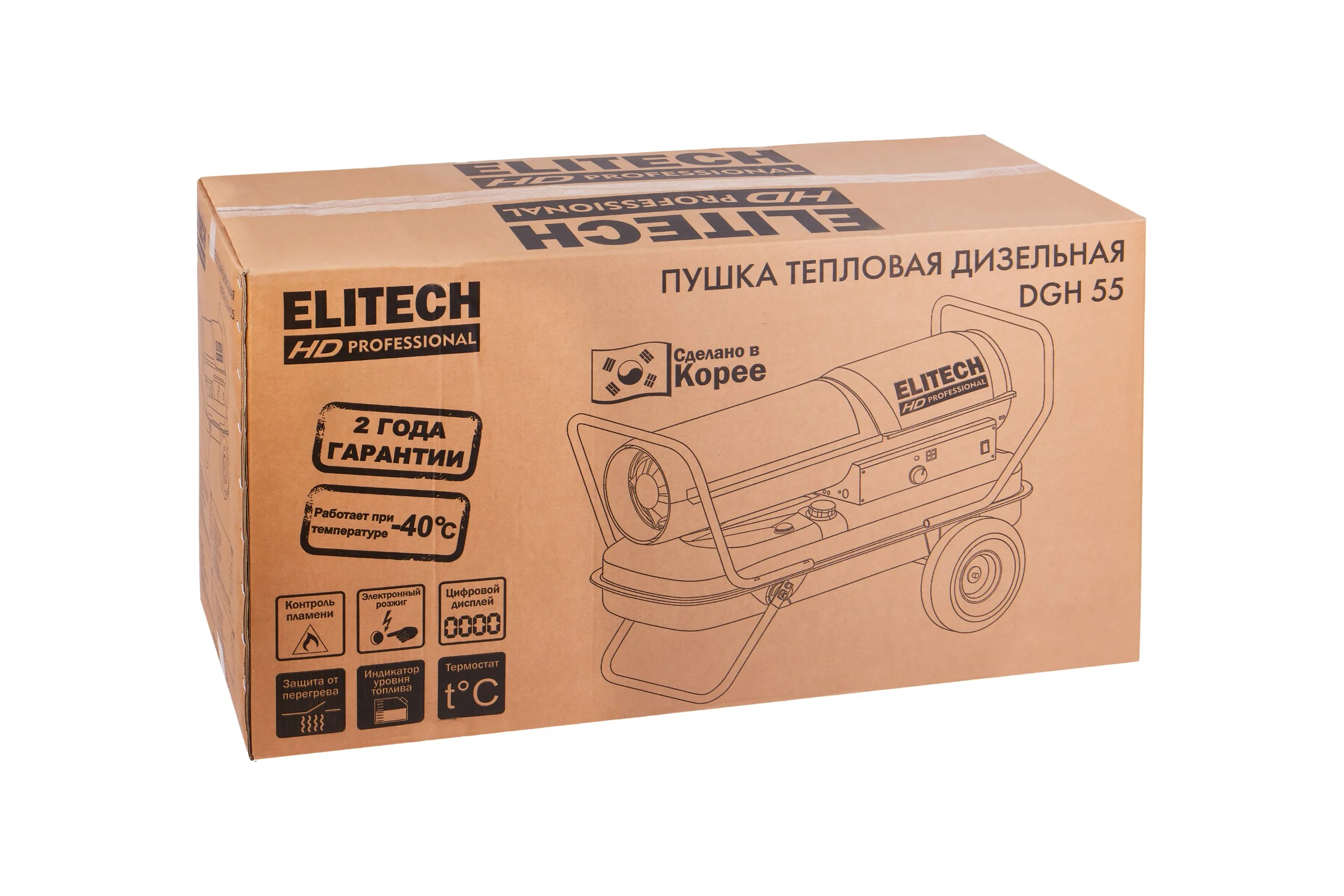 Пушка тепловая дизельная Elitech DGH 55 HD 208279
