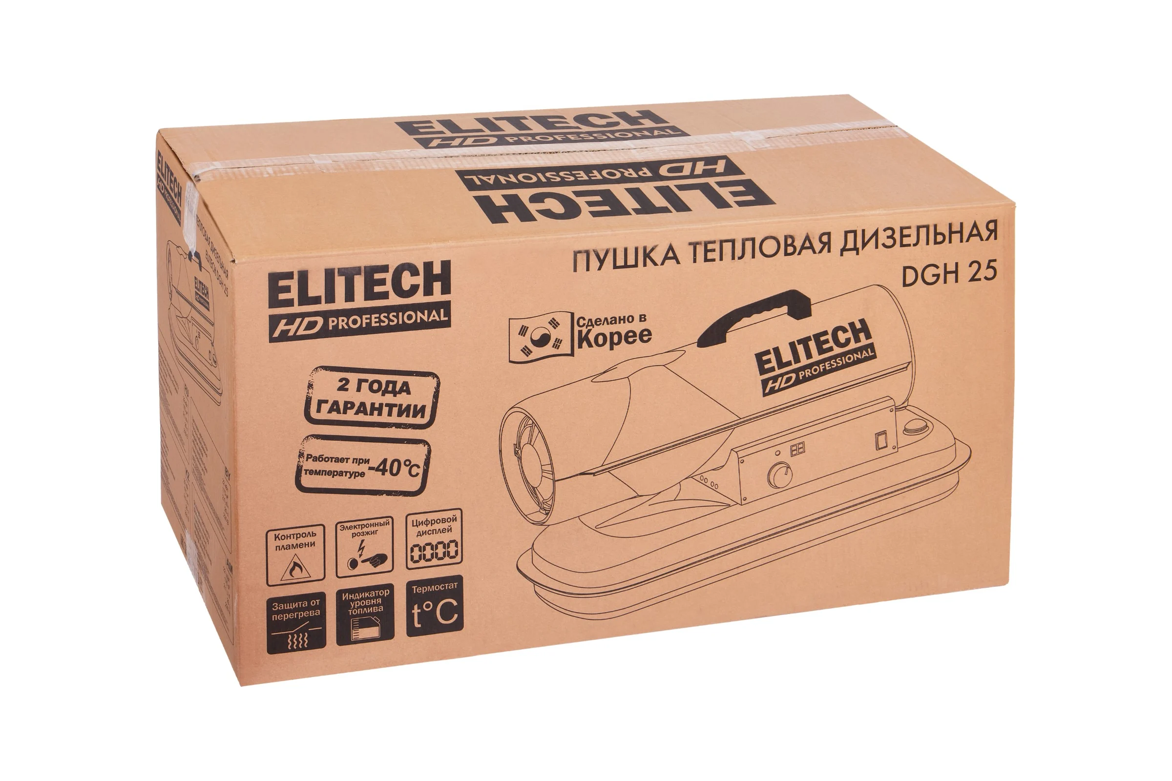Пушка тепловая дизельная Elitech DGH 25 HD 208277