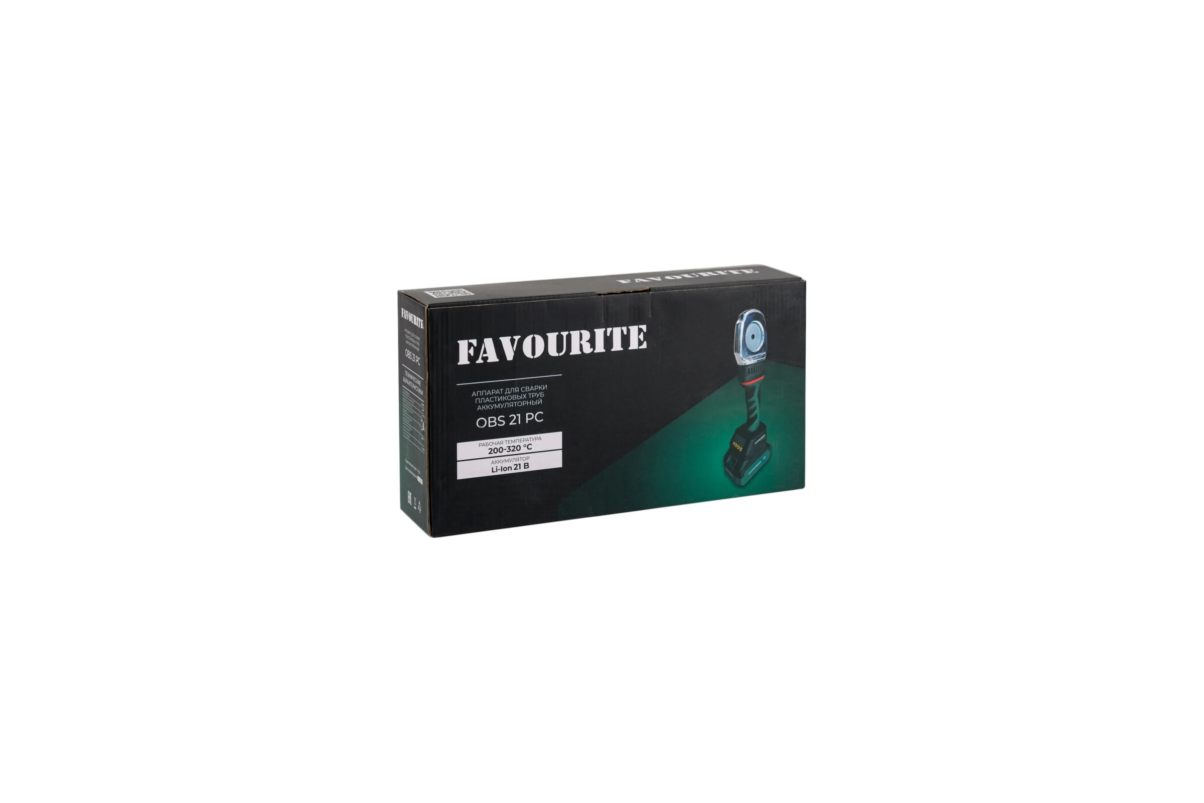 Аппарат для сварки пластиковых труб FAVOURITE аккумуляторный Li-ion, 21 В, OBS 21 PC 106125150