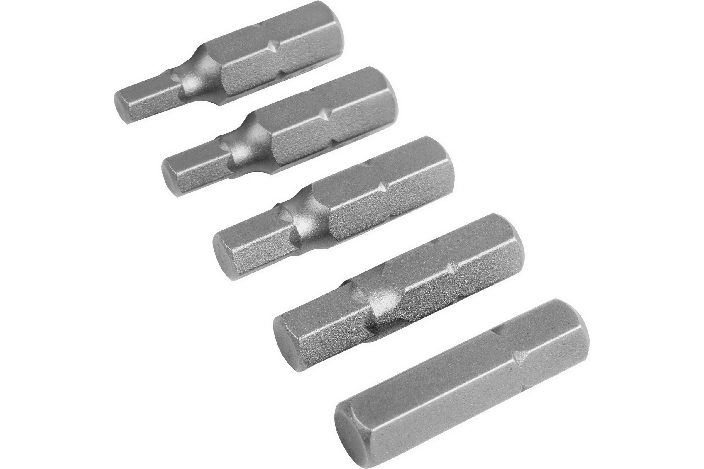 Набор бит дюймовых Industrial S 9/64-1/4", 1/4", 25 мм, S2, 5 шт TOLSEN 20290