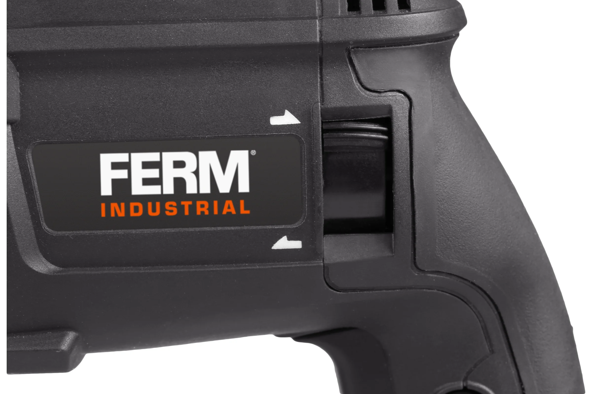 Перфоратор FERM IND SDS-plus 800 W, сила удара - 2.7 Дж, число ударов в мин - 0-5500 HDM1038P
