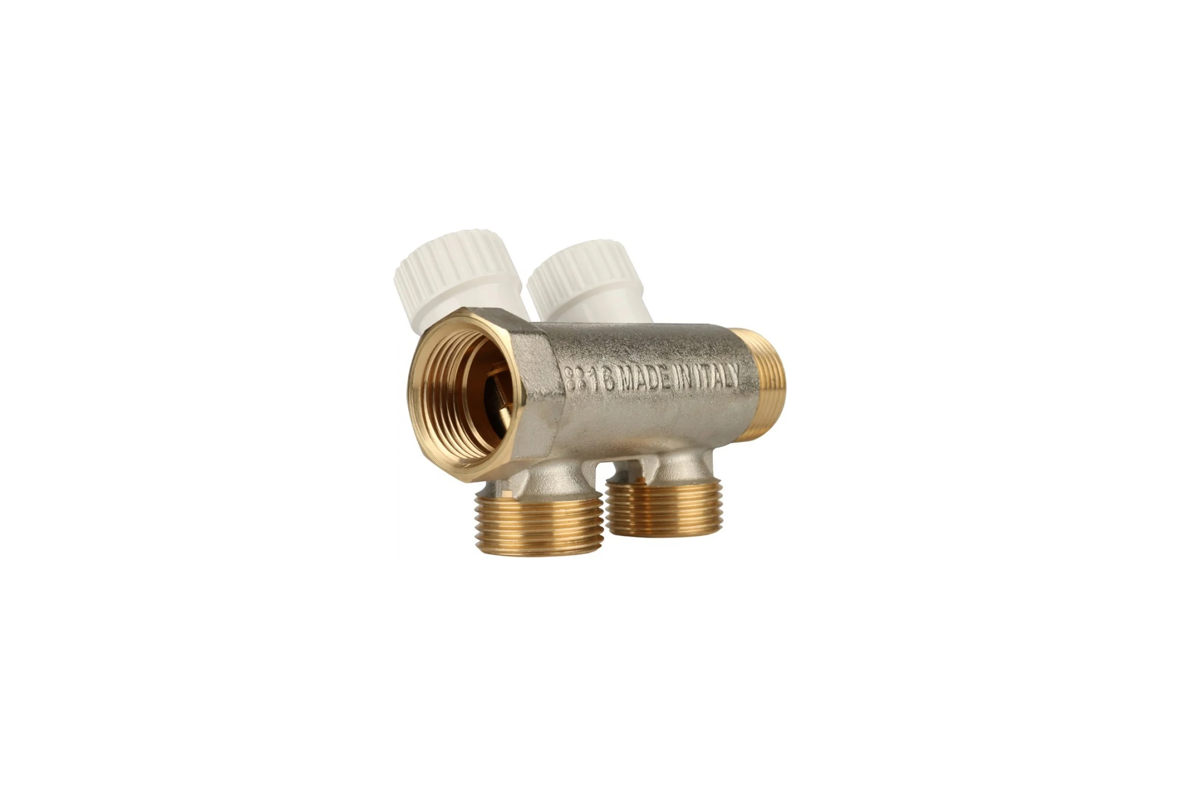 Регулирующий коллектор STOUT 1", 2 отвода 3/4" RG008UJF4F6FEQ