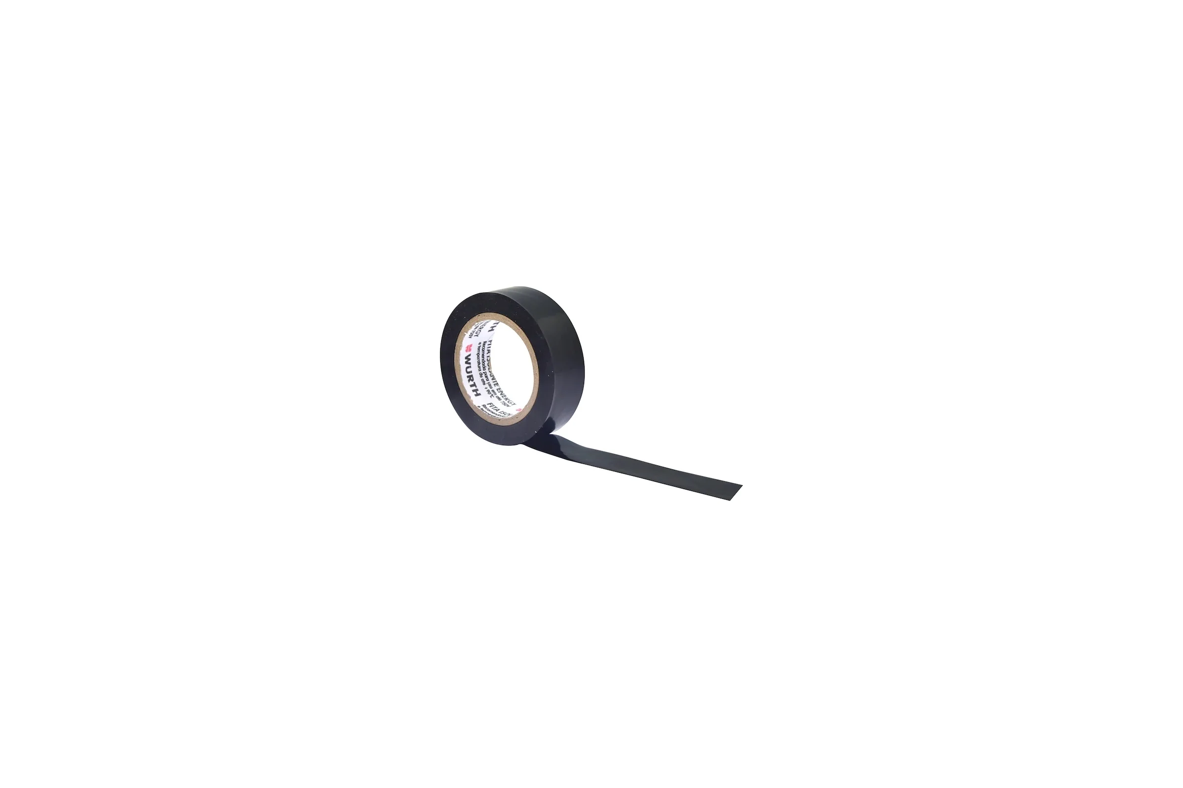 Изолента Wurth PVC BLACK 18 мм х 20 м х 0.13 мм 1985182001092 1