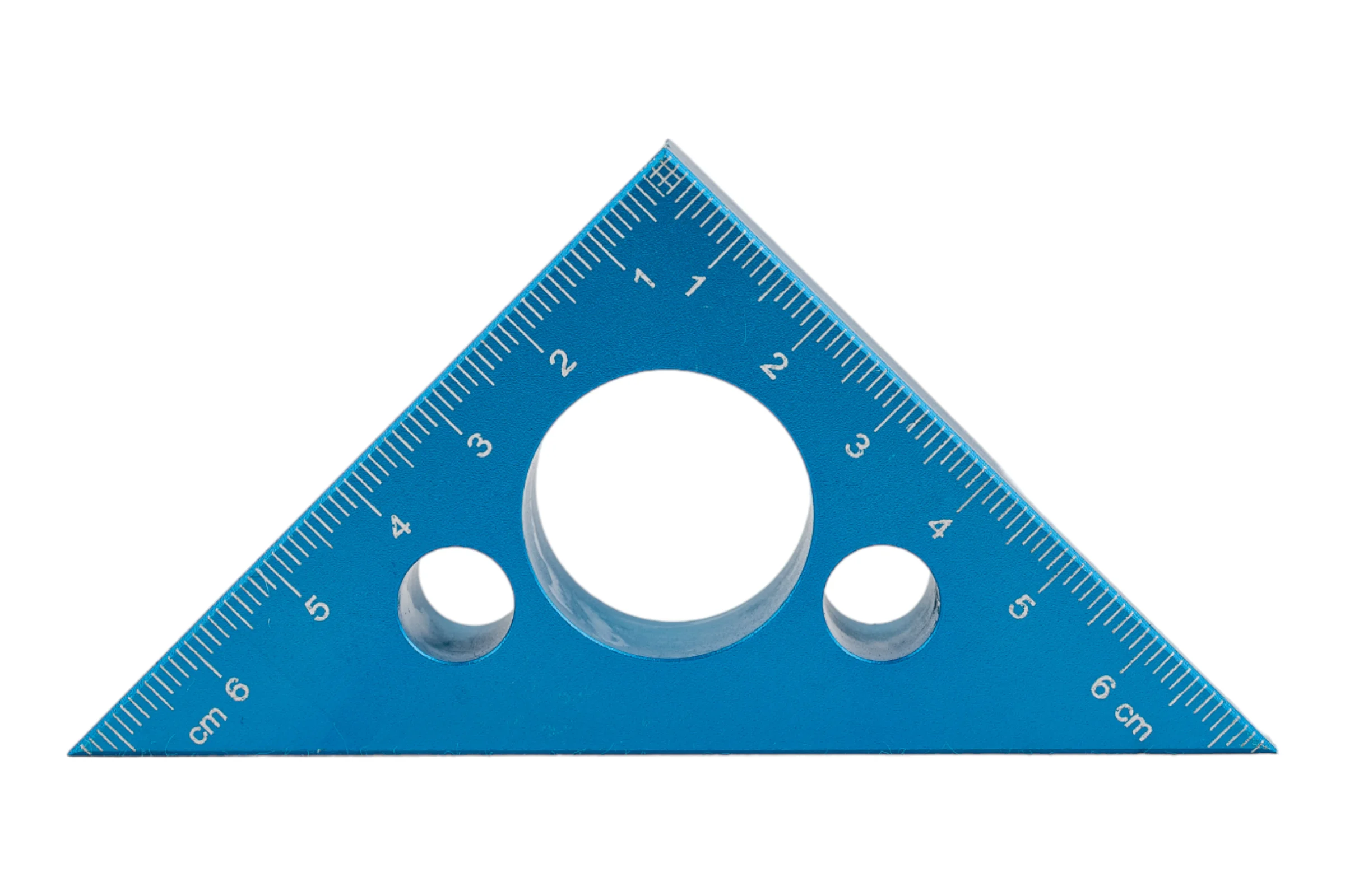 Треугольная алюминиевая линейка Uniq tool 75x75 мм UTM-025T