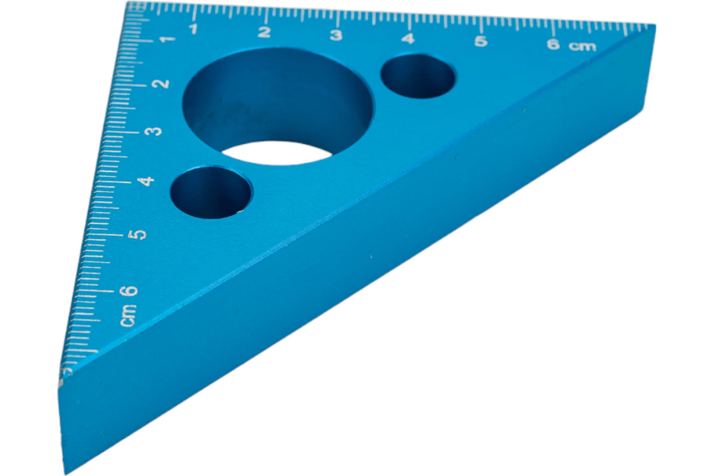 Треугольная алюминиевая линейка Uniq tool 75x75 мм UTM-025T