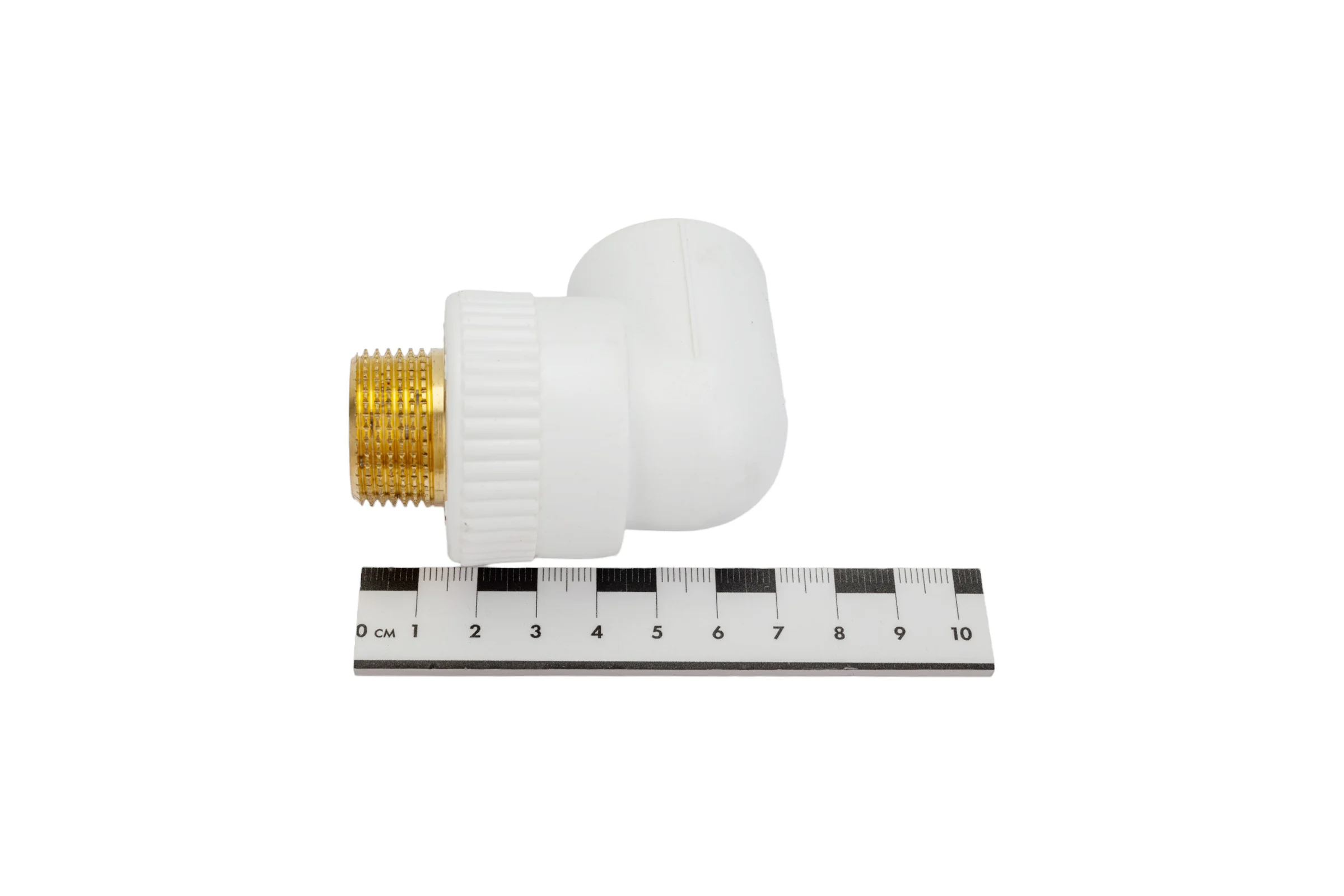 Комбинированный уголок Blue Ocean полипропиленовый, НР - 25x3/4 PPRF/ET90E(W)-25x3/4"