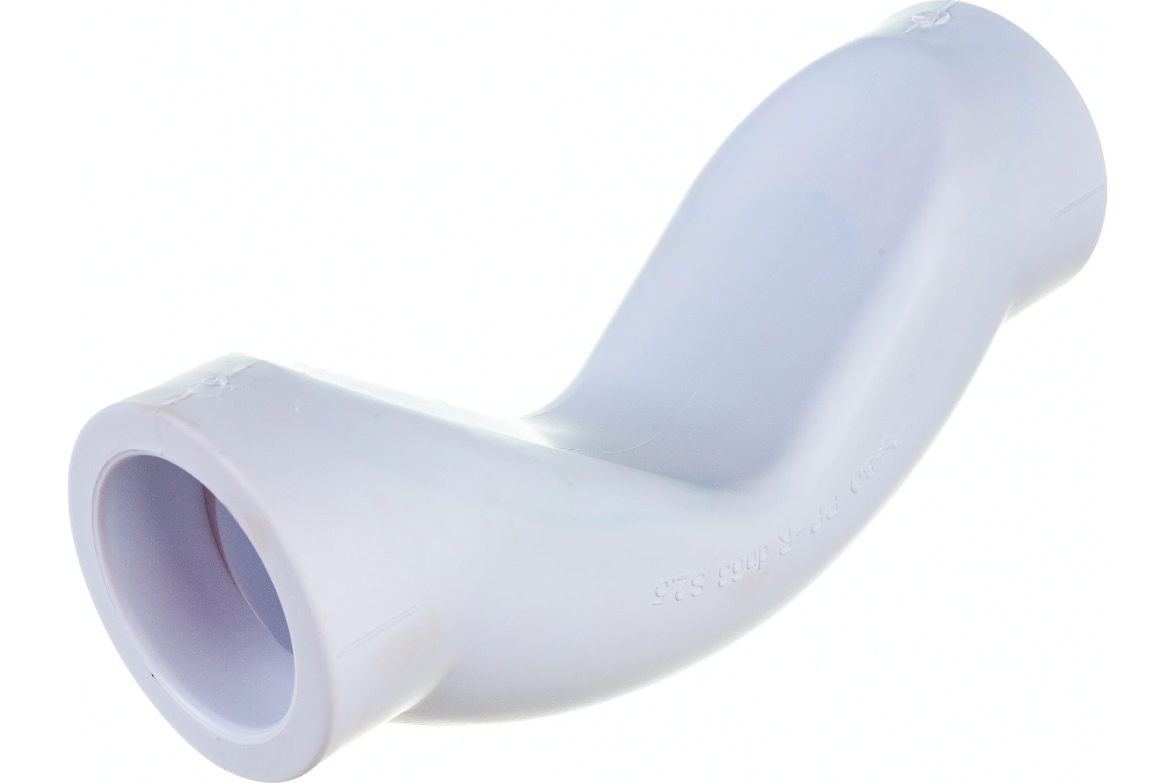 Обвод-фитинг Blue Ocean полипропиленовый, короткий - 63 PPRF/BP(W)-63