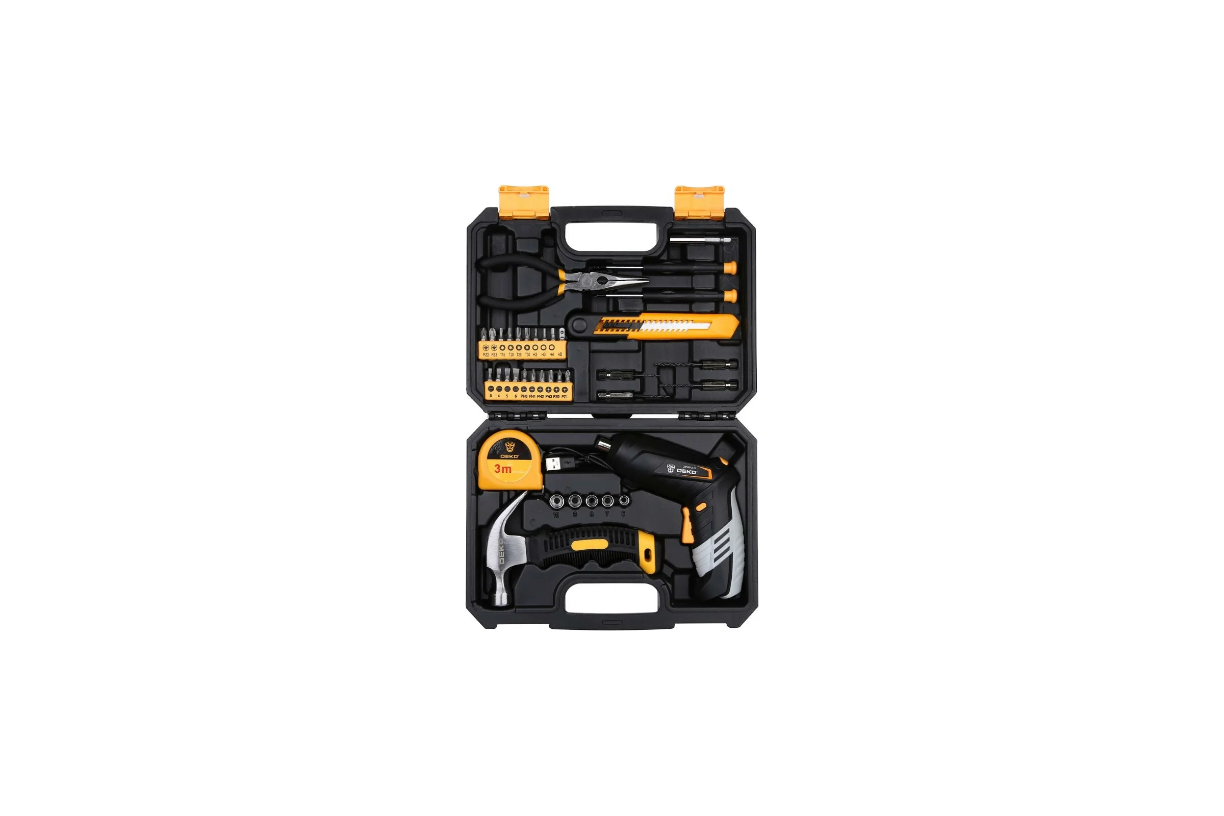 Аккумуляторная отвертка DEKO DKS4FU-Li 063-4152