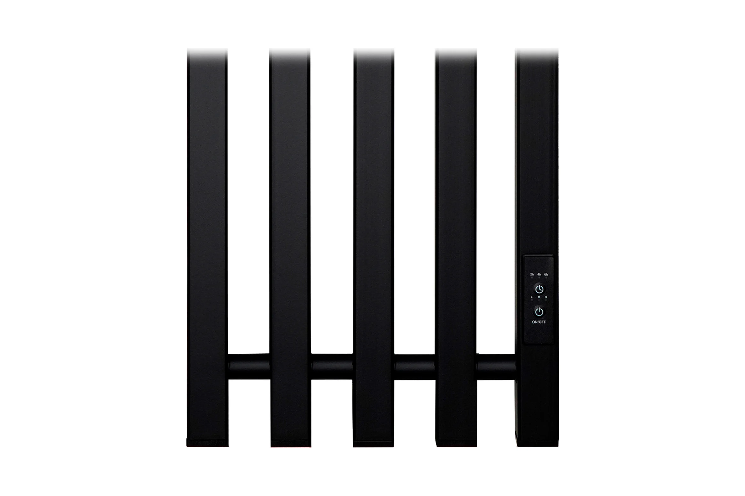 Полотенцесушитель электрический Primoclima Sol Q E Black 120x24 5 PCSolQEBlack120245