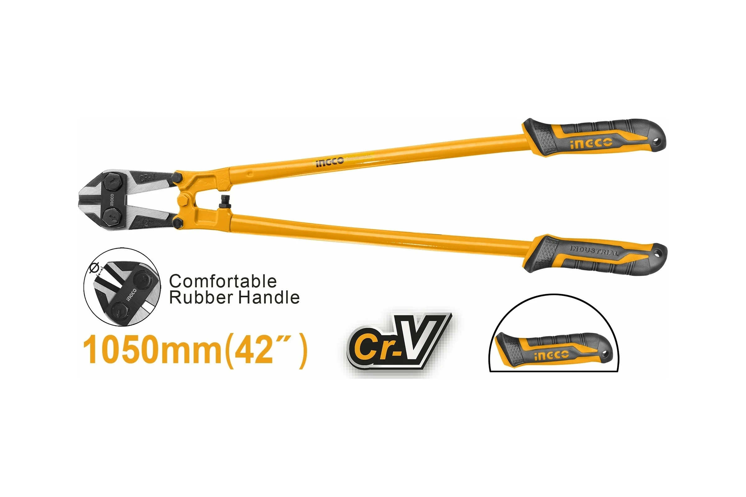 Болторез INGCO 1050мм, 19мм. INDUSTRIAL HBC0842